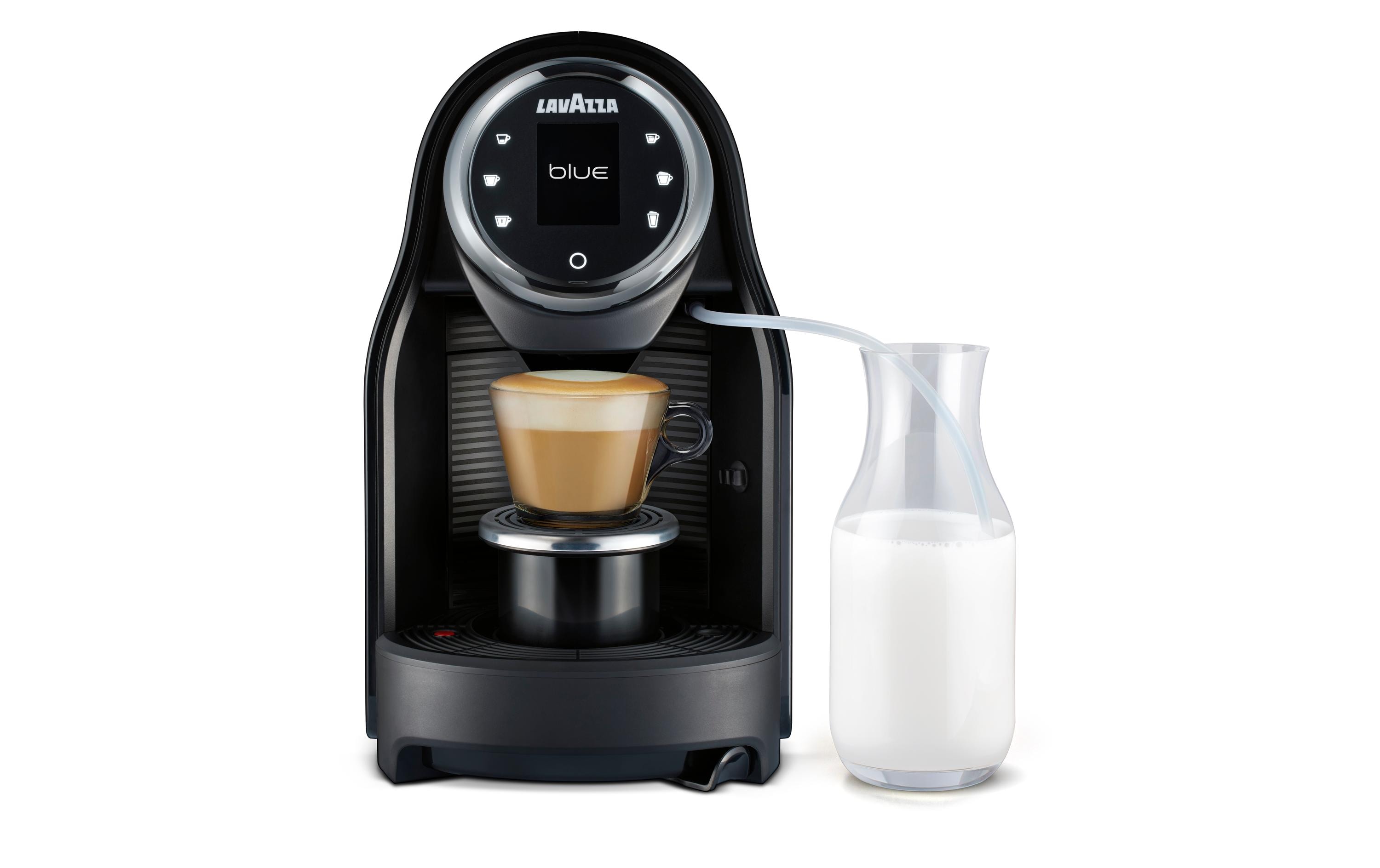 Lavazza Kapselmaschine Classy & Milk Blau/Schwarz