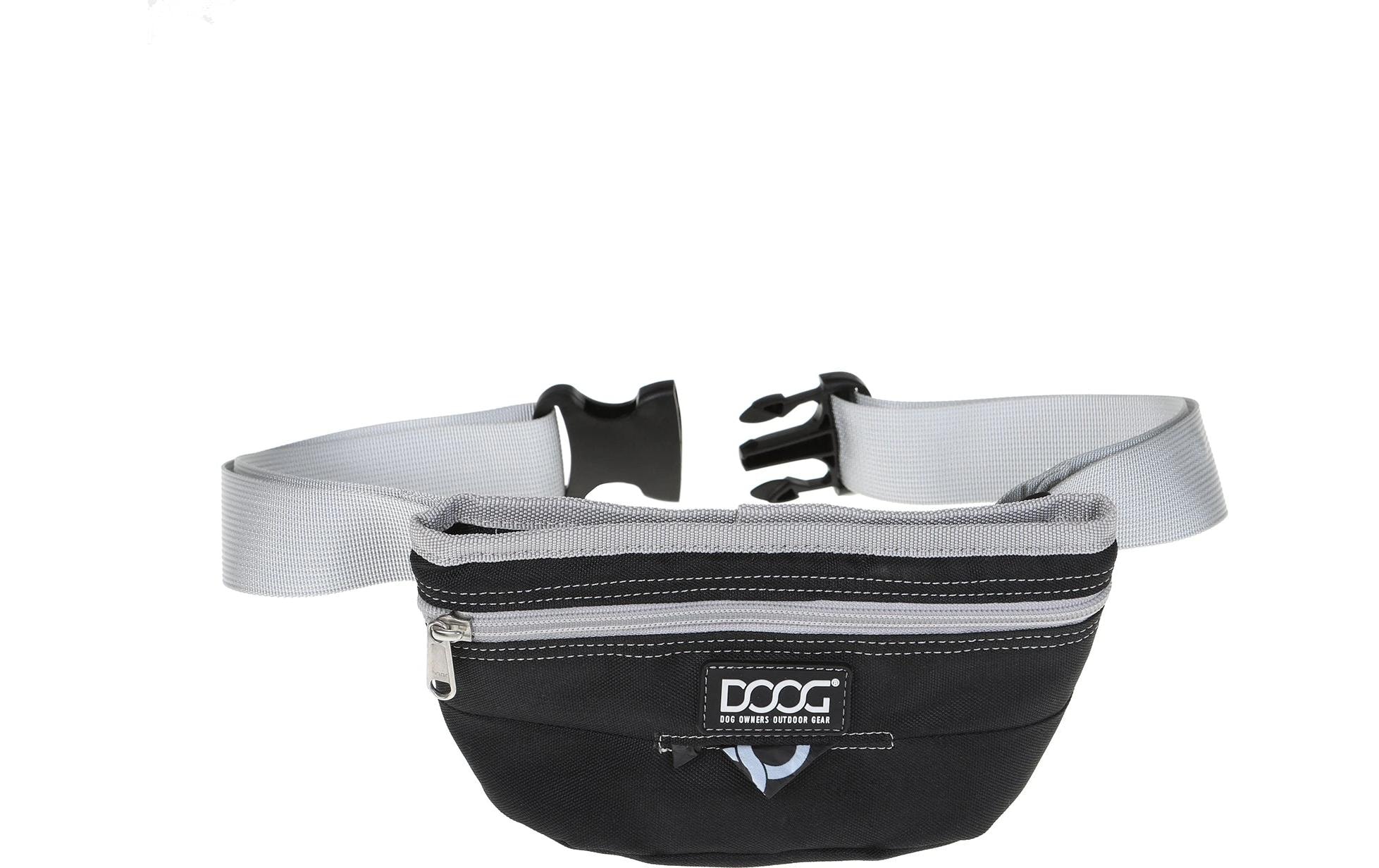 Doog Treat Pouch L Schwarz / Grau