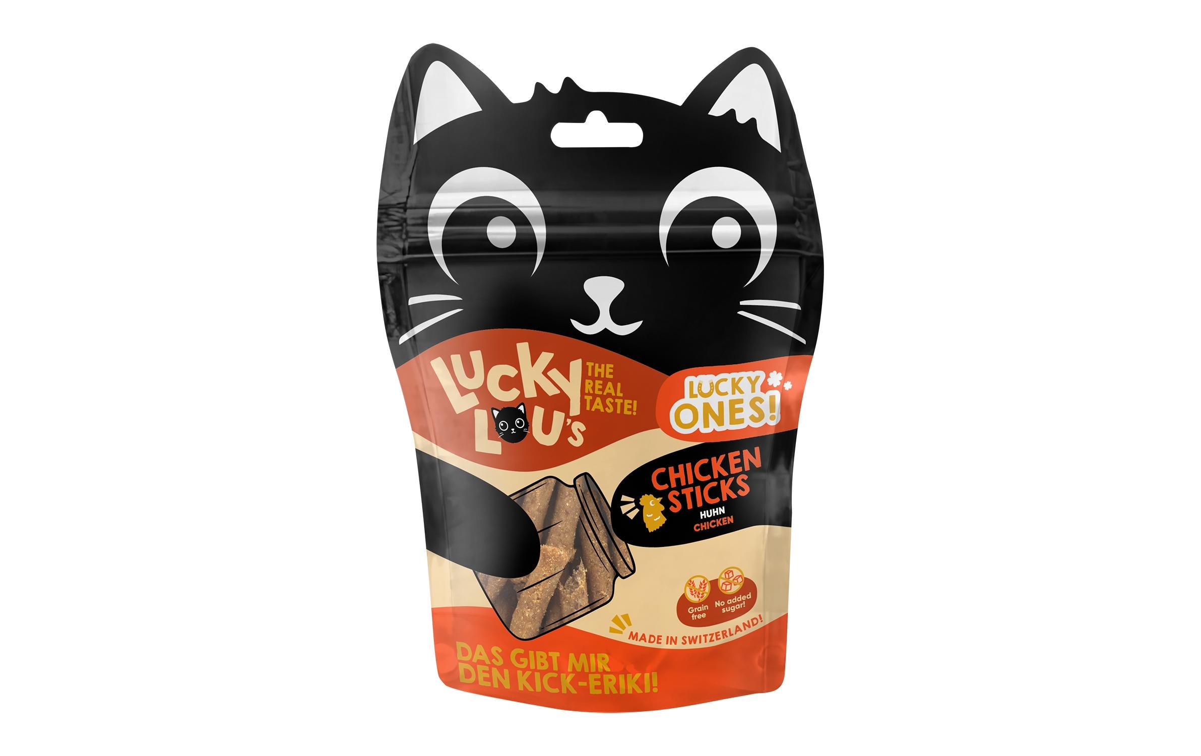 Lucky Lou Katzen-Snack Lucky Ones Sticks Huhn, 50 g