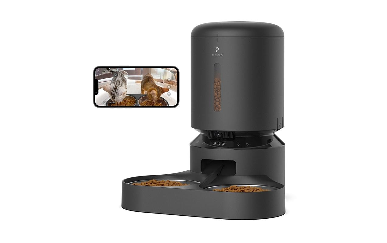 Petlibro Futterauto. Granary Camera Monitoring Dual Feeder 5l Schwarz