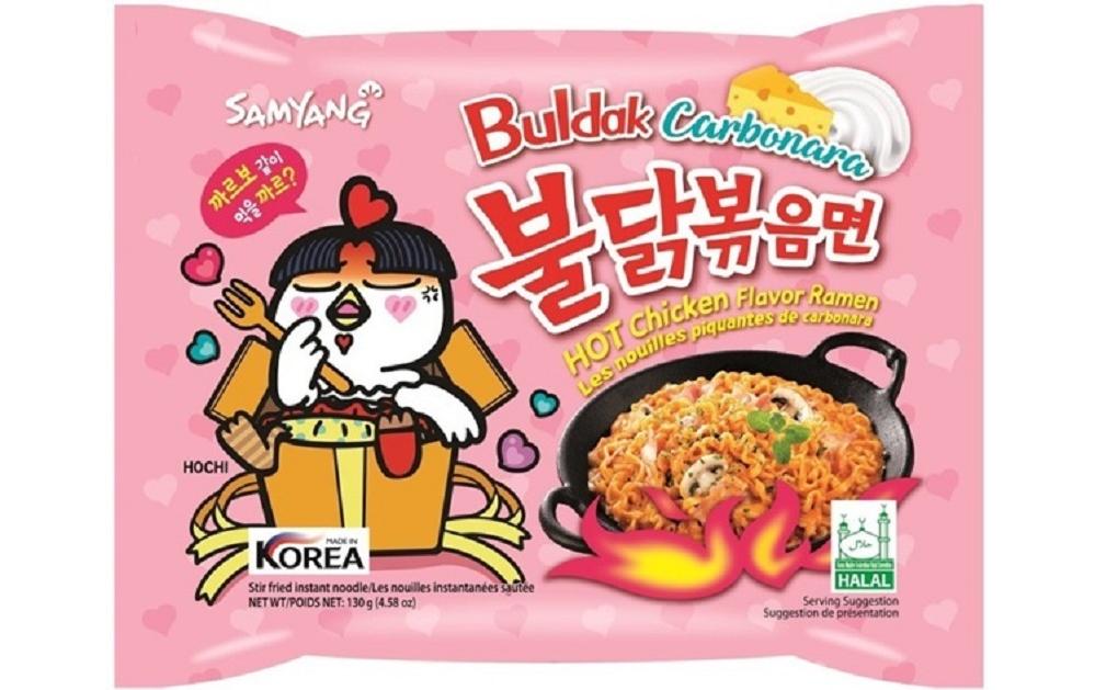 Samyang Buldak Hot Chicken Ramen Carbonara 5 x 130 g