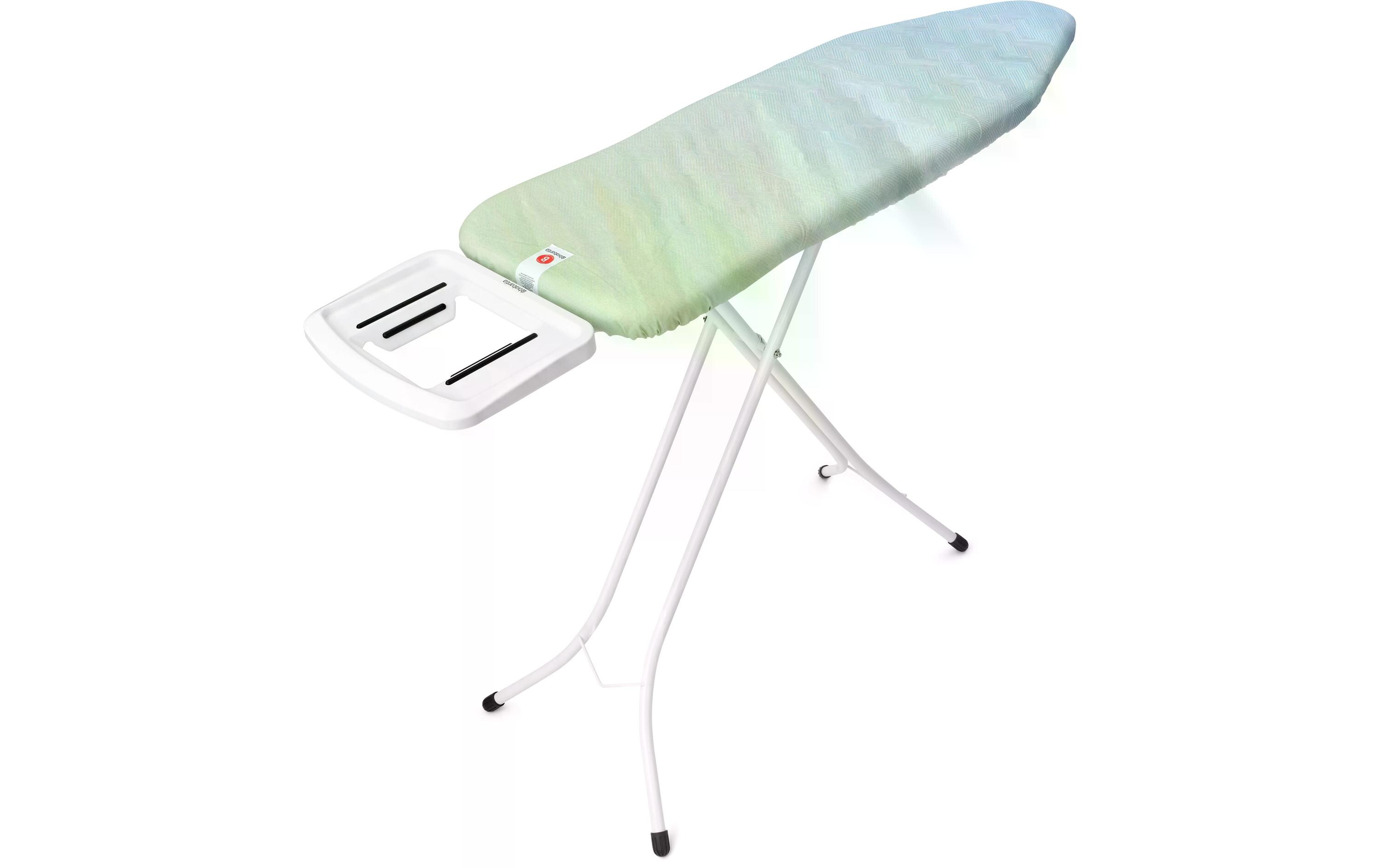 Brabantia Bügeltisch mit Dampfbügeleisenablage Soothing Sea 124 cm