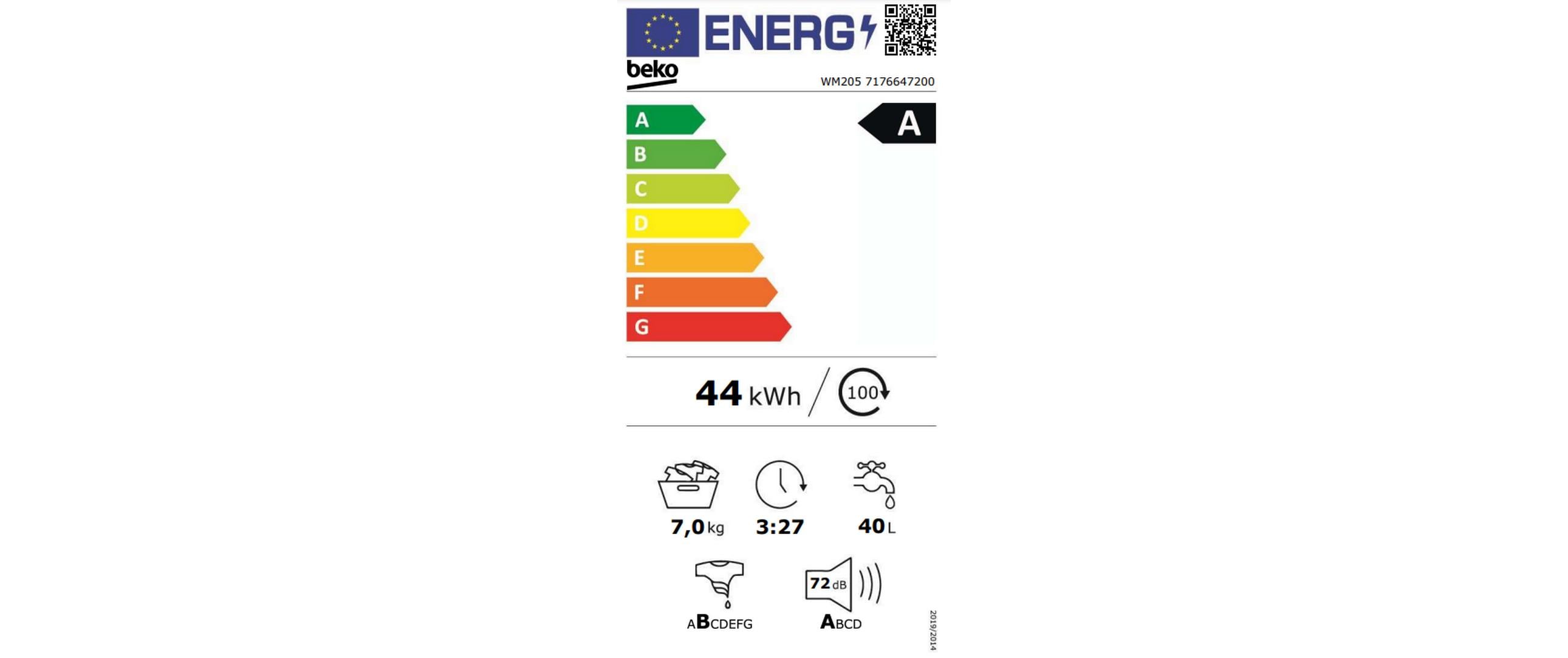 Beko Waschmaschine WM205 Links