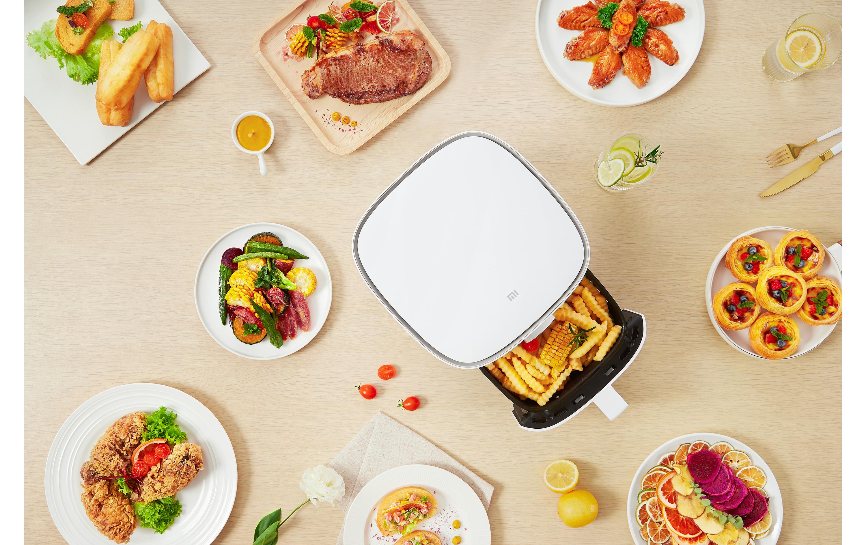 Xiaomi Heissluft-Fritteuse Mi Smart Swiss Edition , Weiss