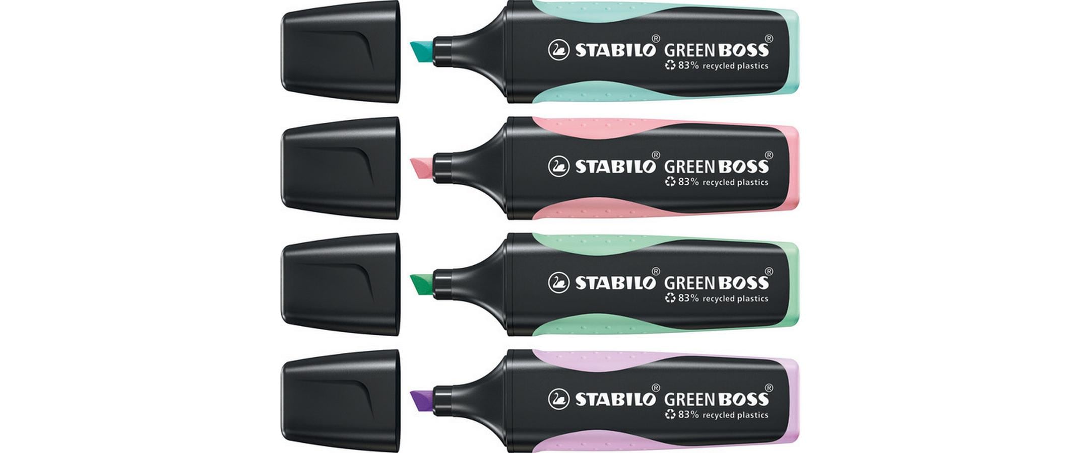 STABILO Textmarker Greenboss Gelb/Schwarz