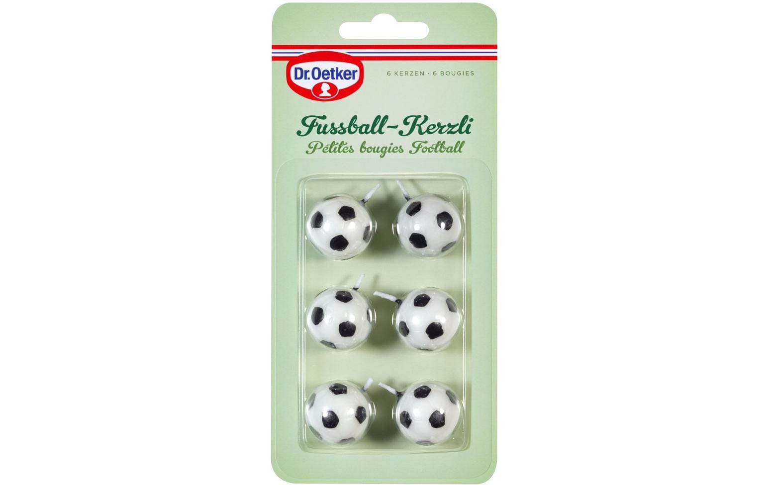 Dr.Oetker Kerze Fussball 6 Stück