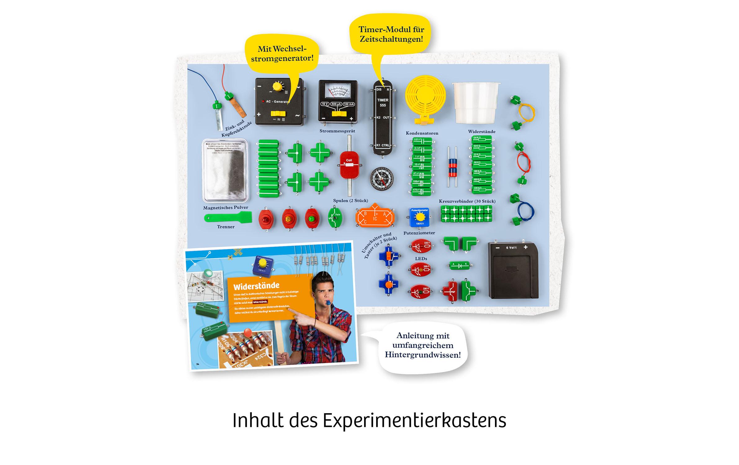 Kosmos Experimentierkasten Der grosse Elektro-Workshop