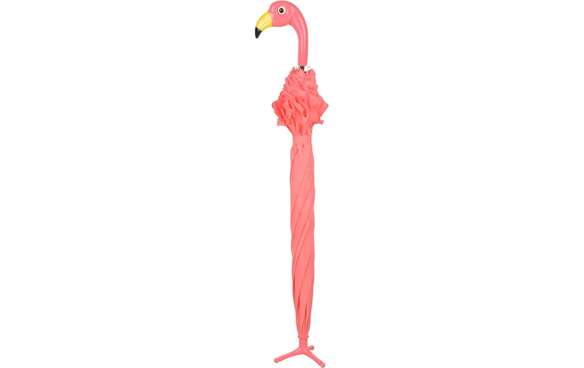 Esschert Design Schirm Flamingo Rosa