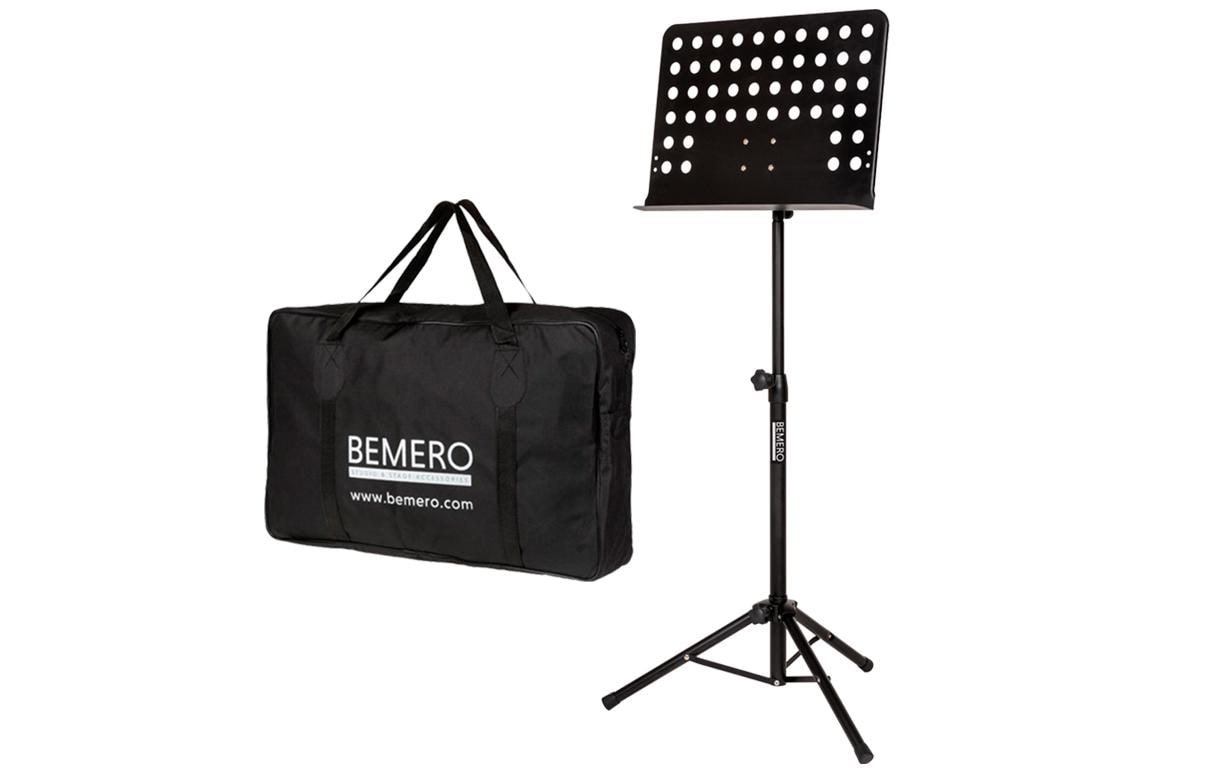 Bemero Notenpult MSS-8080BK Set
