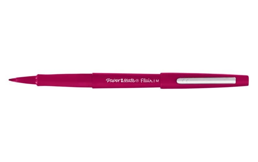 Paper Mate Fineliner Flair 1 mm, 12 Stück, Magenta