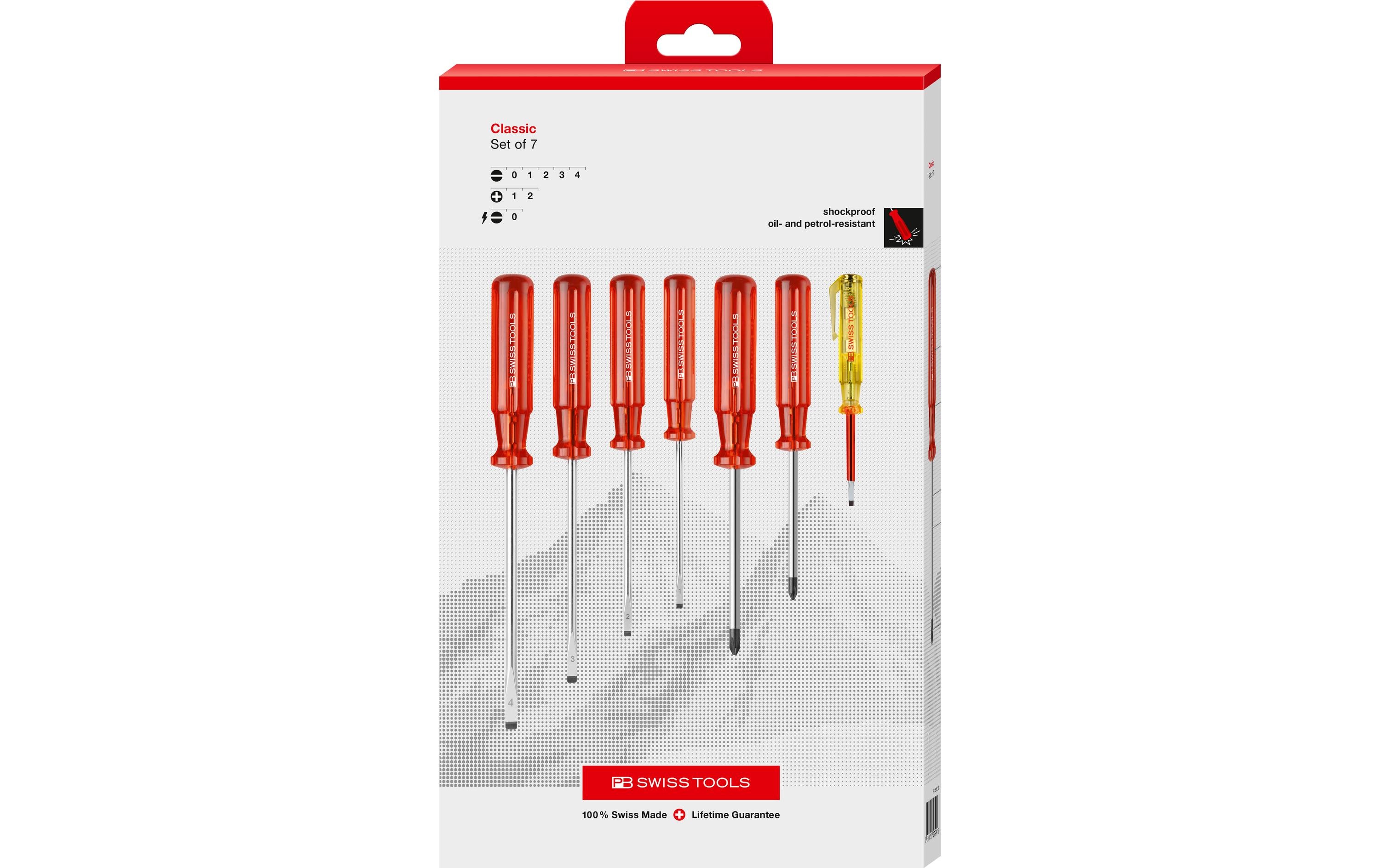 PB Swiss Tools Schraubenzieher-Set PB 1575 CBB