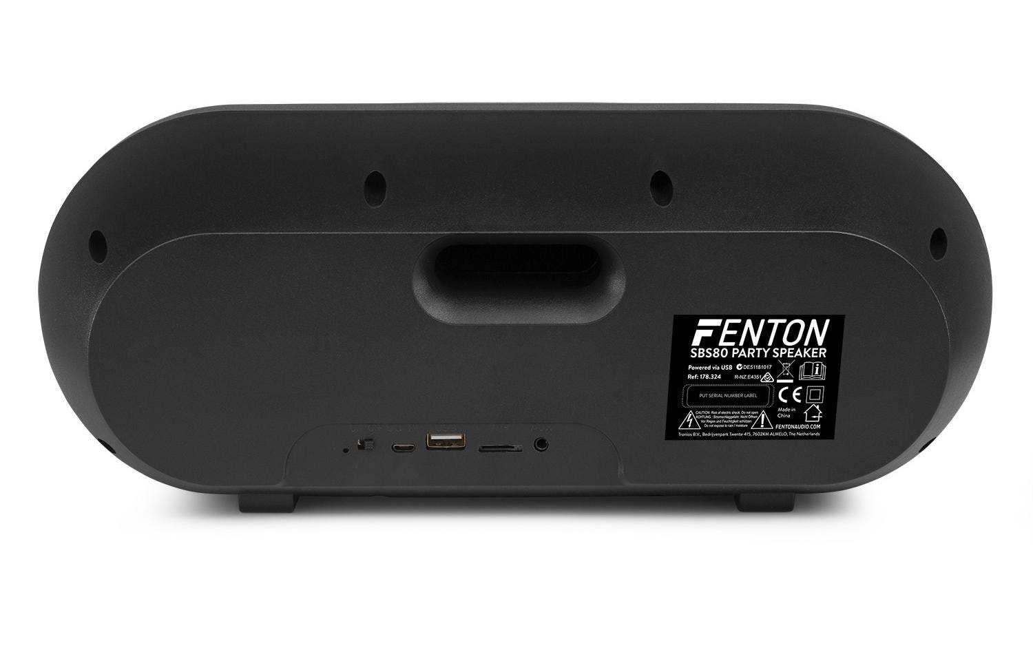 Fenton Lautsprecher SBS80 Party Bluetooth Speaker