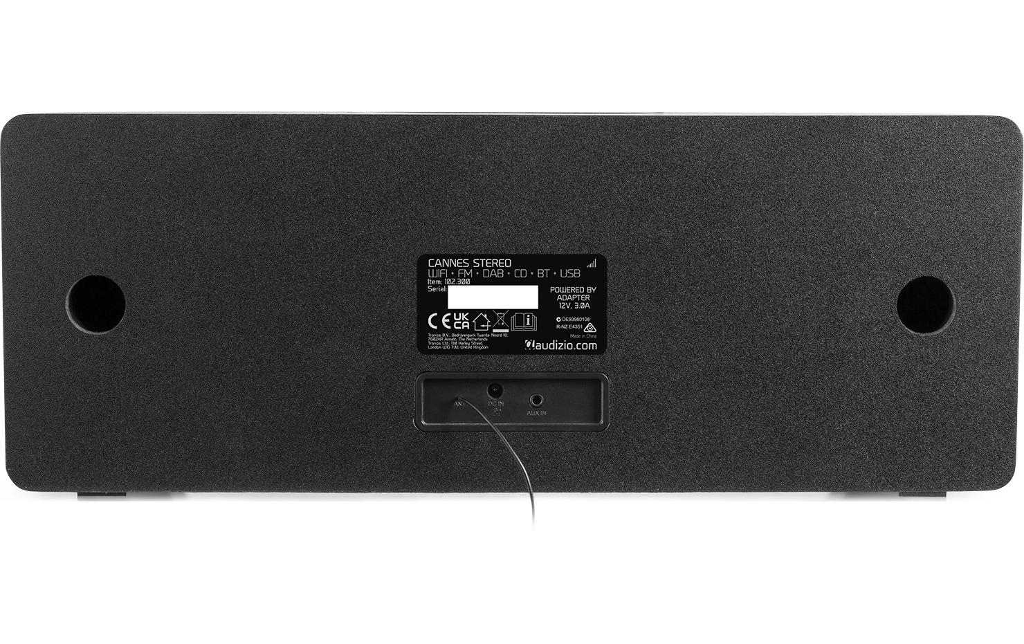 Audizio Micro-HiFi Anlage Cannes Schwarz