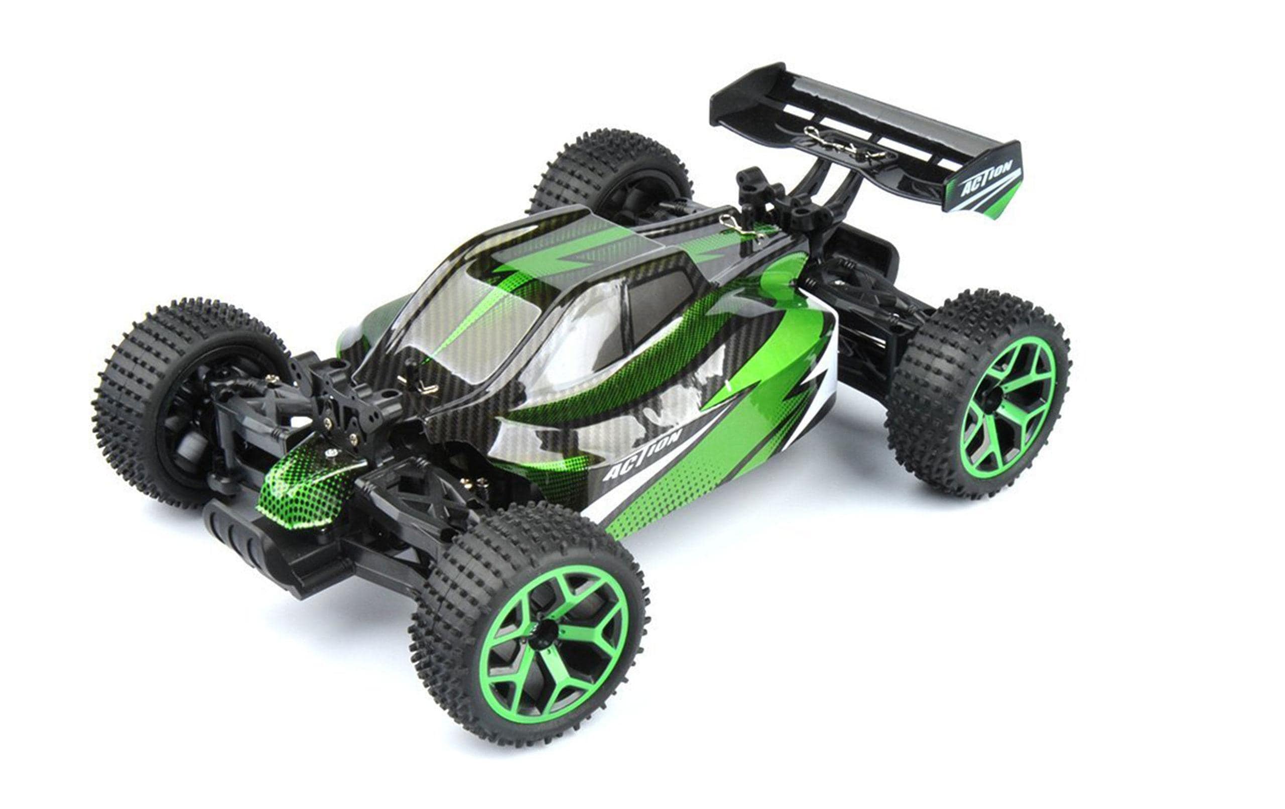 Amewi Buggy Storm D5 4WD Grün, RTR, 1:18