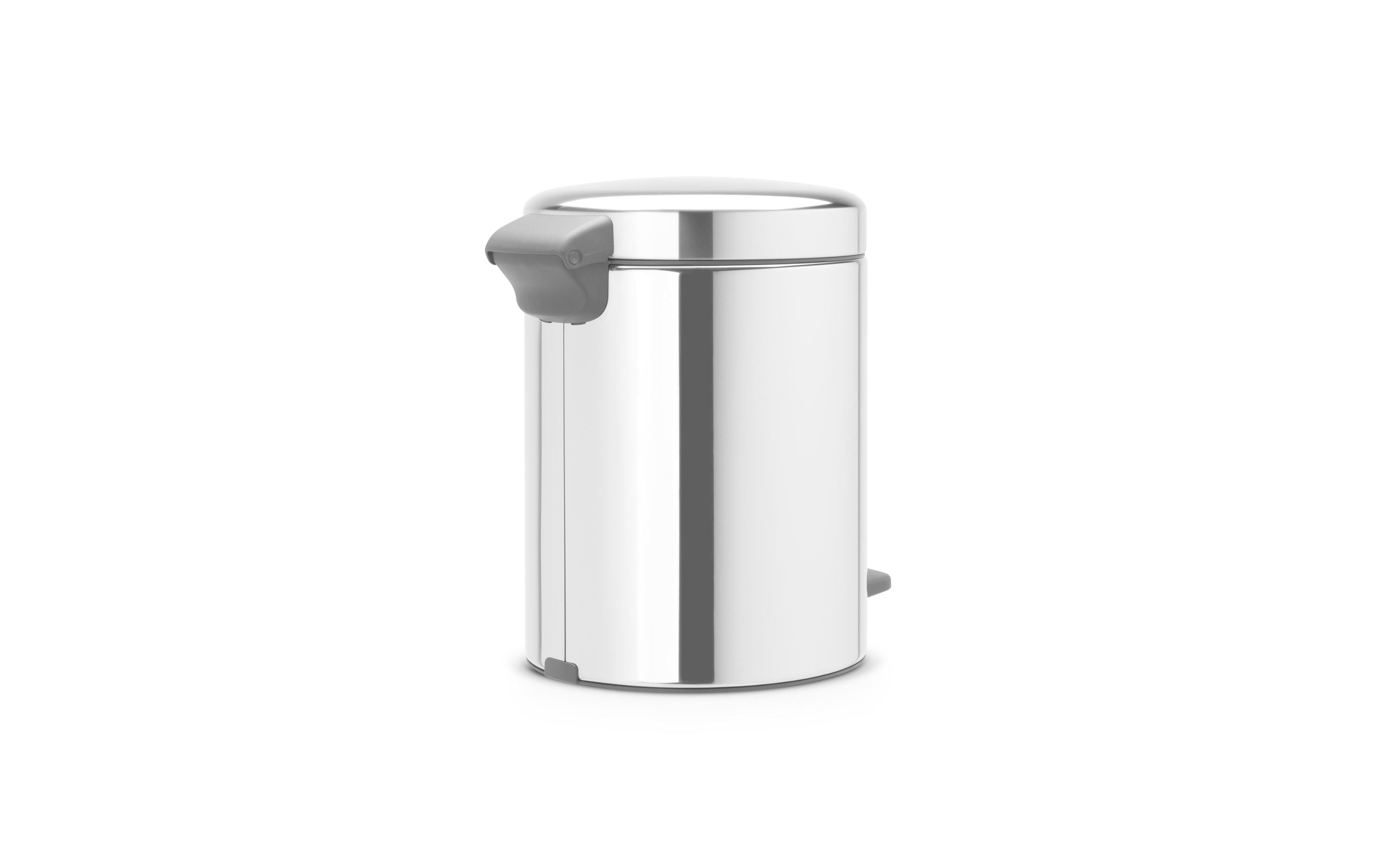 Brabantia Kosmetikeimer NewIcon 5 l, Brilliant Steel