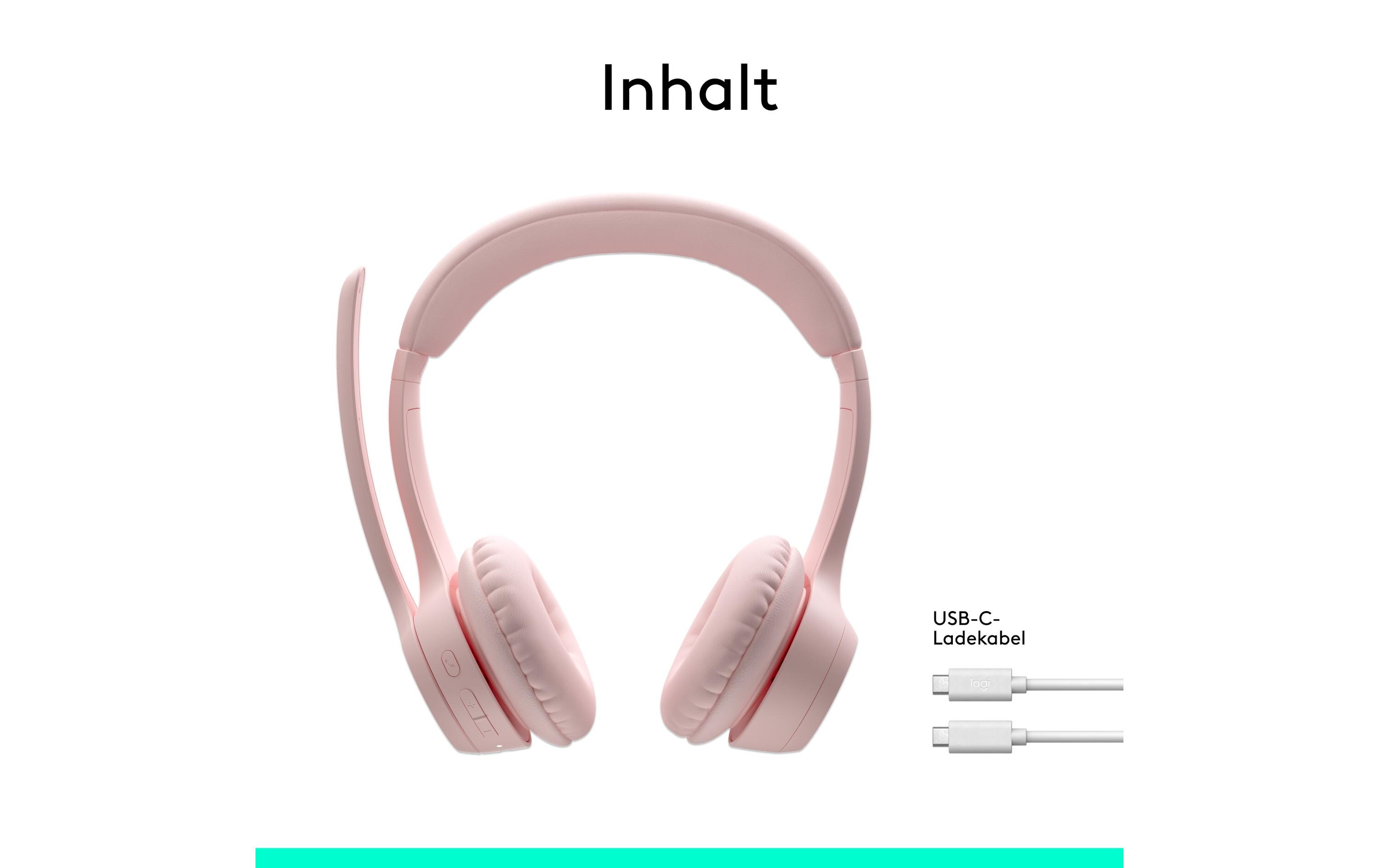 Logitech Headset Zone 300 Rose