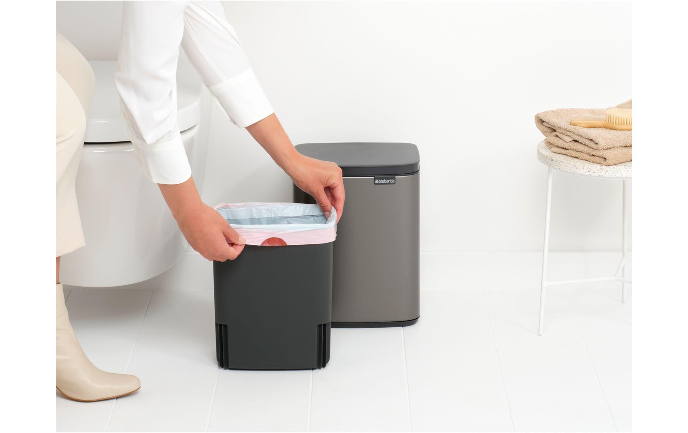 Brabantia Kosmetikeimer Bo Waste Bin 7 l, Platin