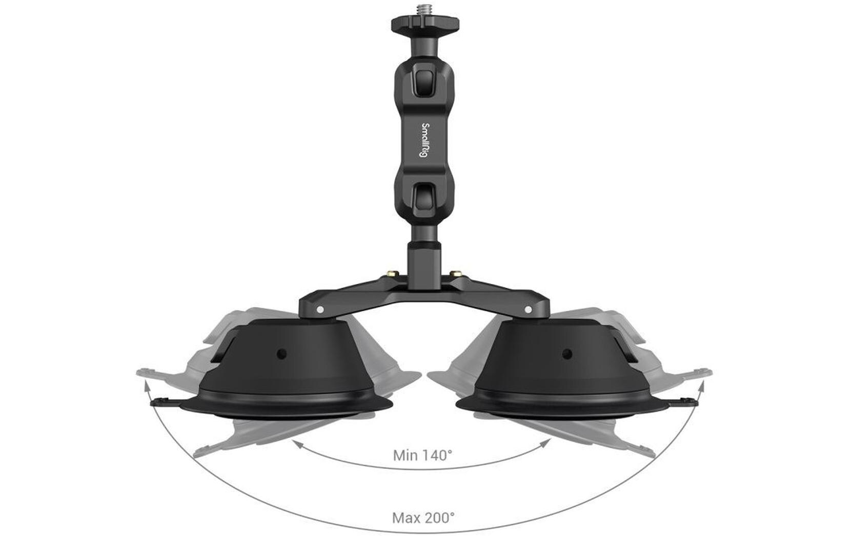 Smallrig Halterung Port. Dual Suction Cam Mount SC-2K