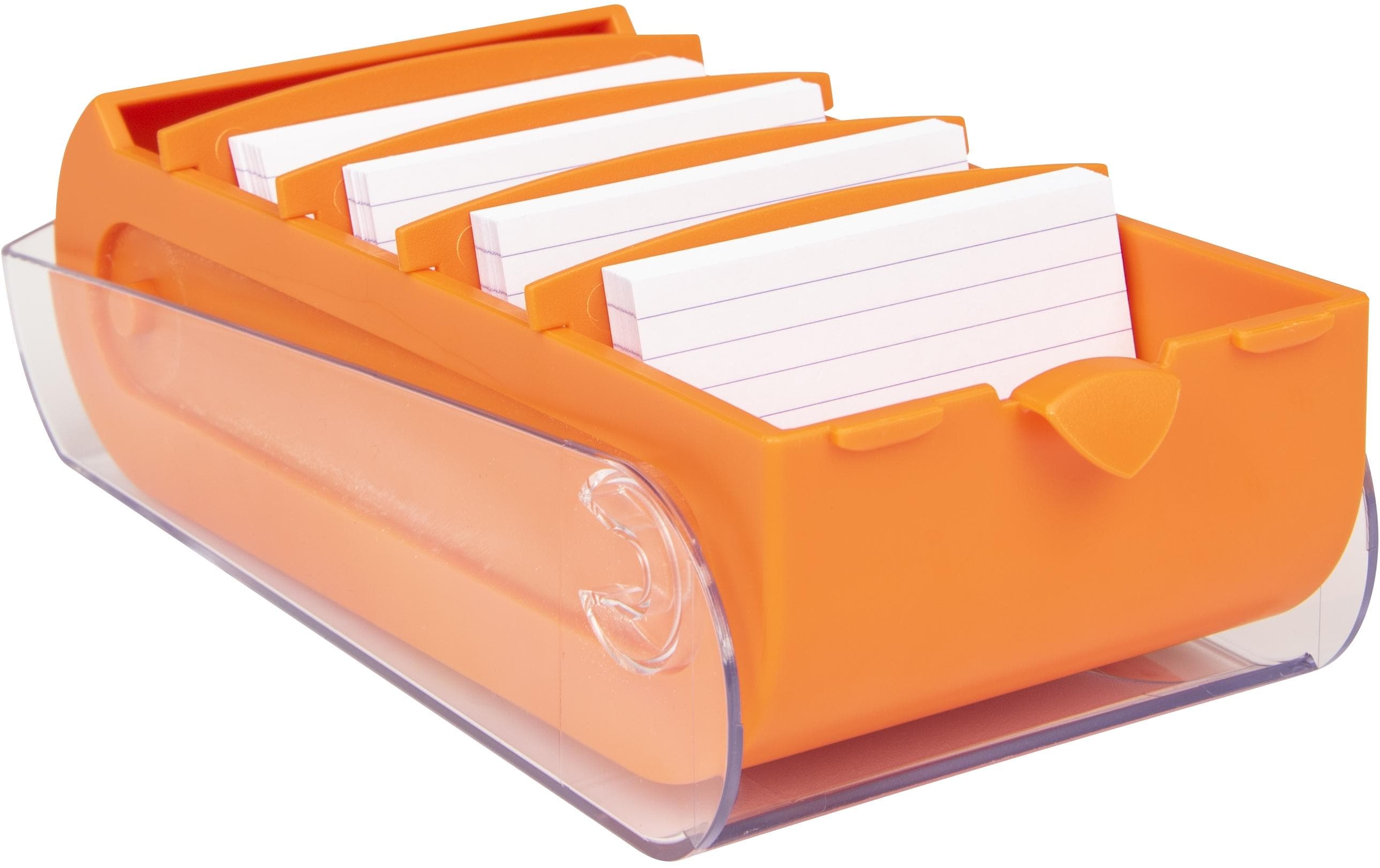 Biella Karteibox Bunny A7 100 Karten, Orange