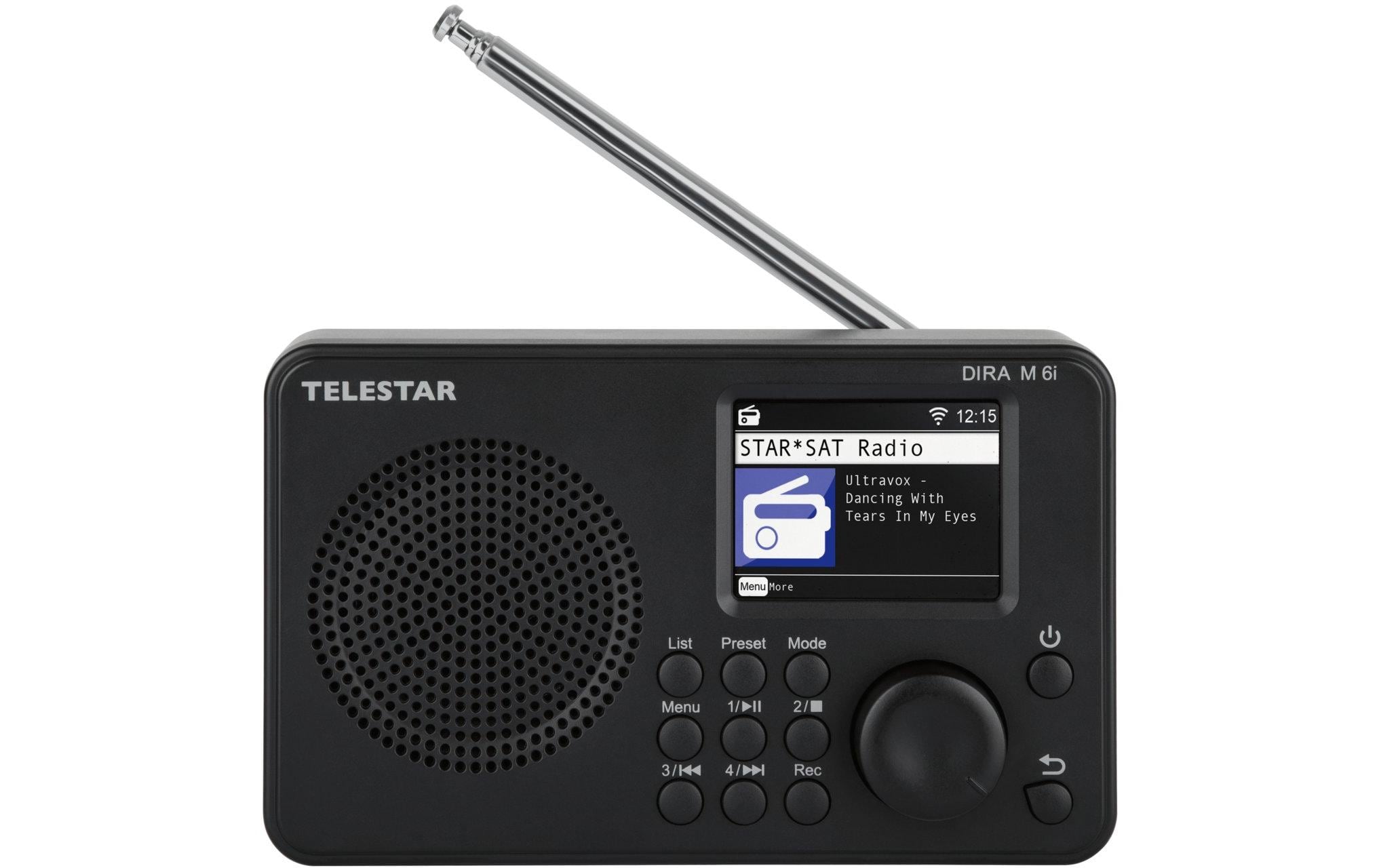 Telestar Internet Radio DIRA M6i Schwarz