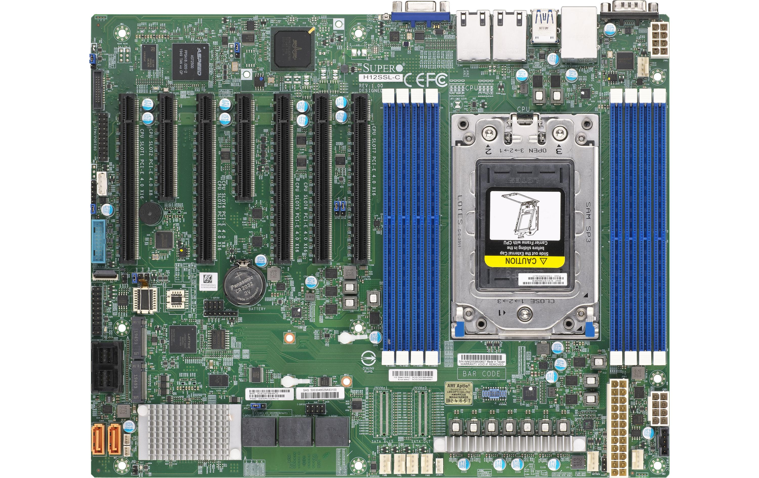 Supermicro Mainboard H12SSL-C