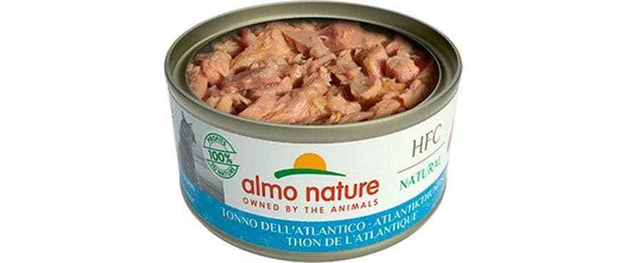 Almo Nature Nassfutter HFC Natural Atlantikthunfisch, 70 g