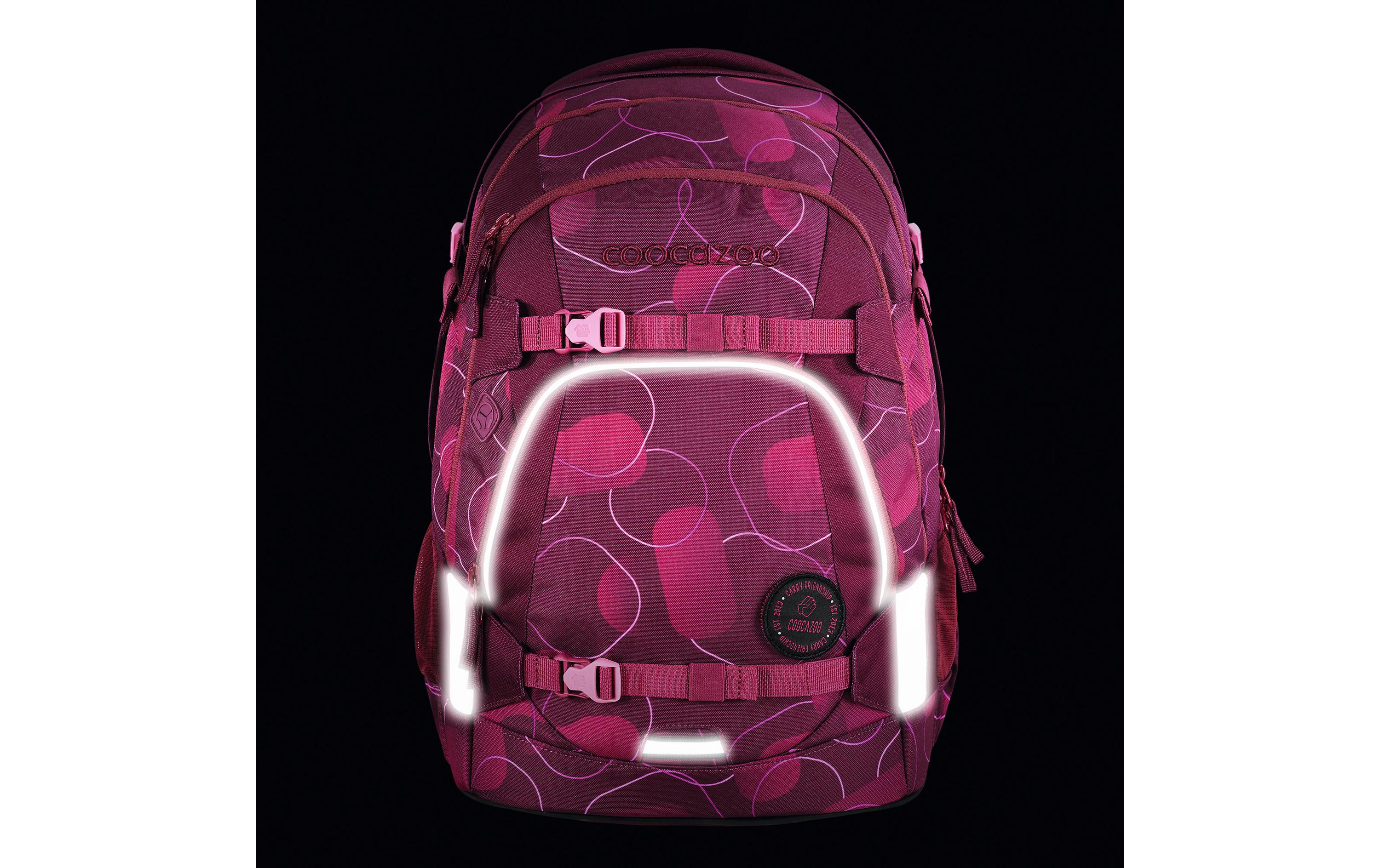 Coocazoo Schulrucksack MATE Berry Bubbles