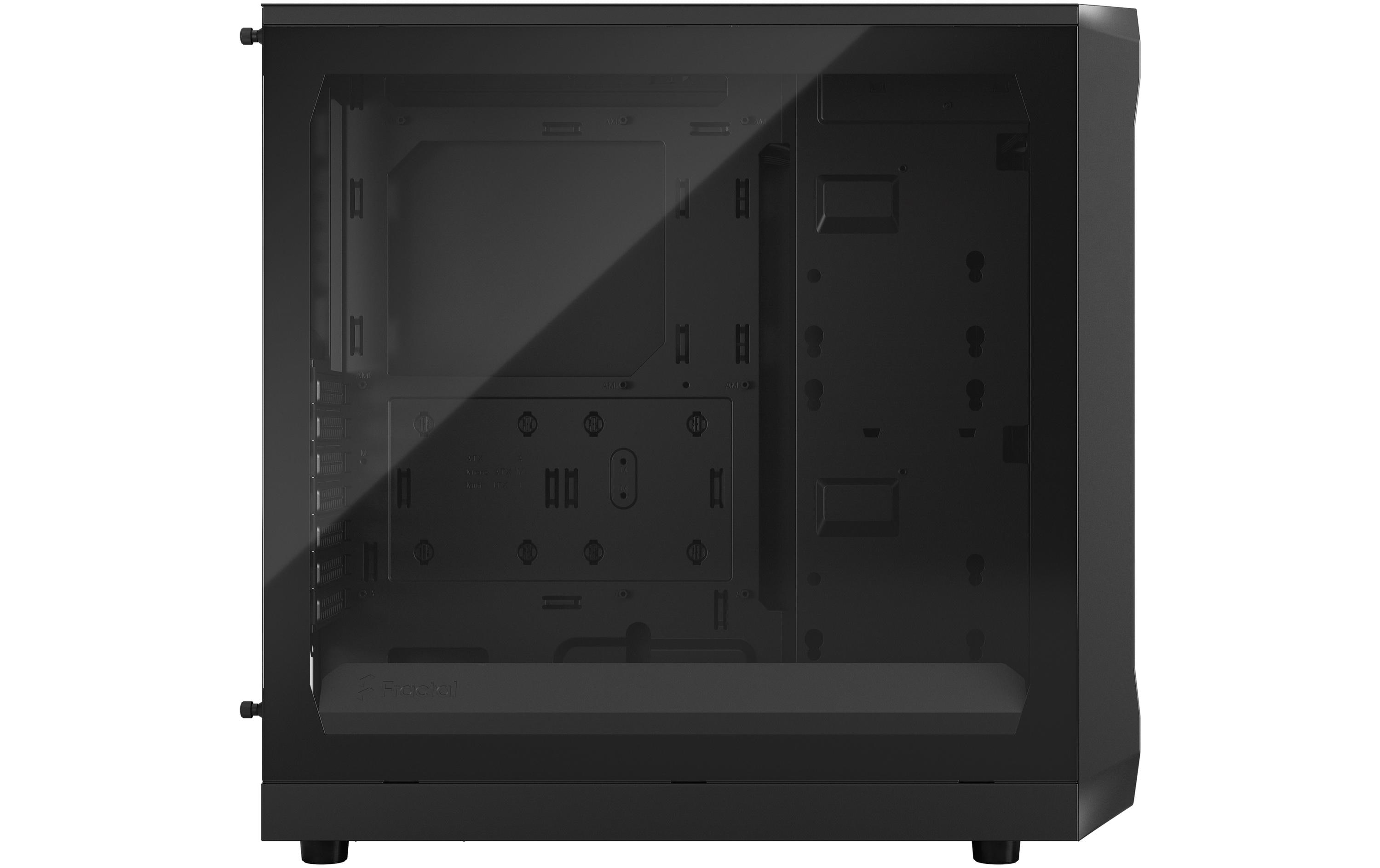 Fractal Design PC-Gehäuse Focus 2 TG Clear Tint Schwarz