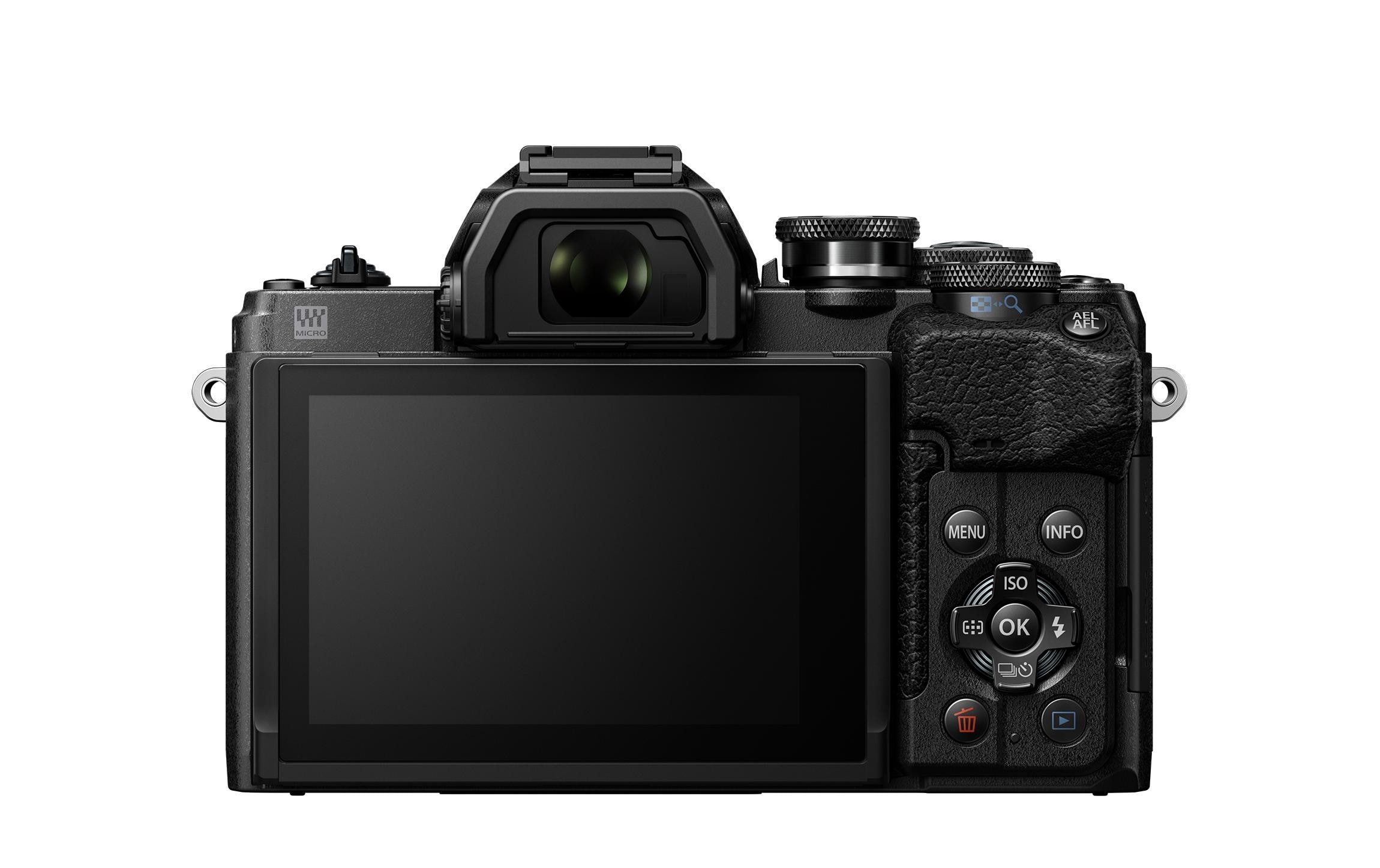 OM-System Fotokamera E-M10 Mark IV Kit 14-42 Schwarz