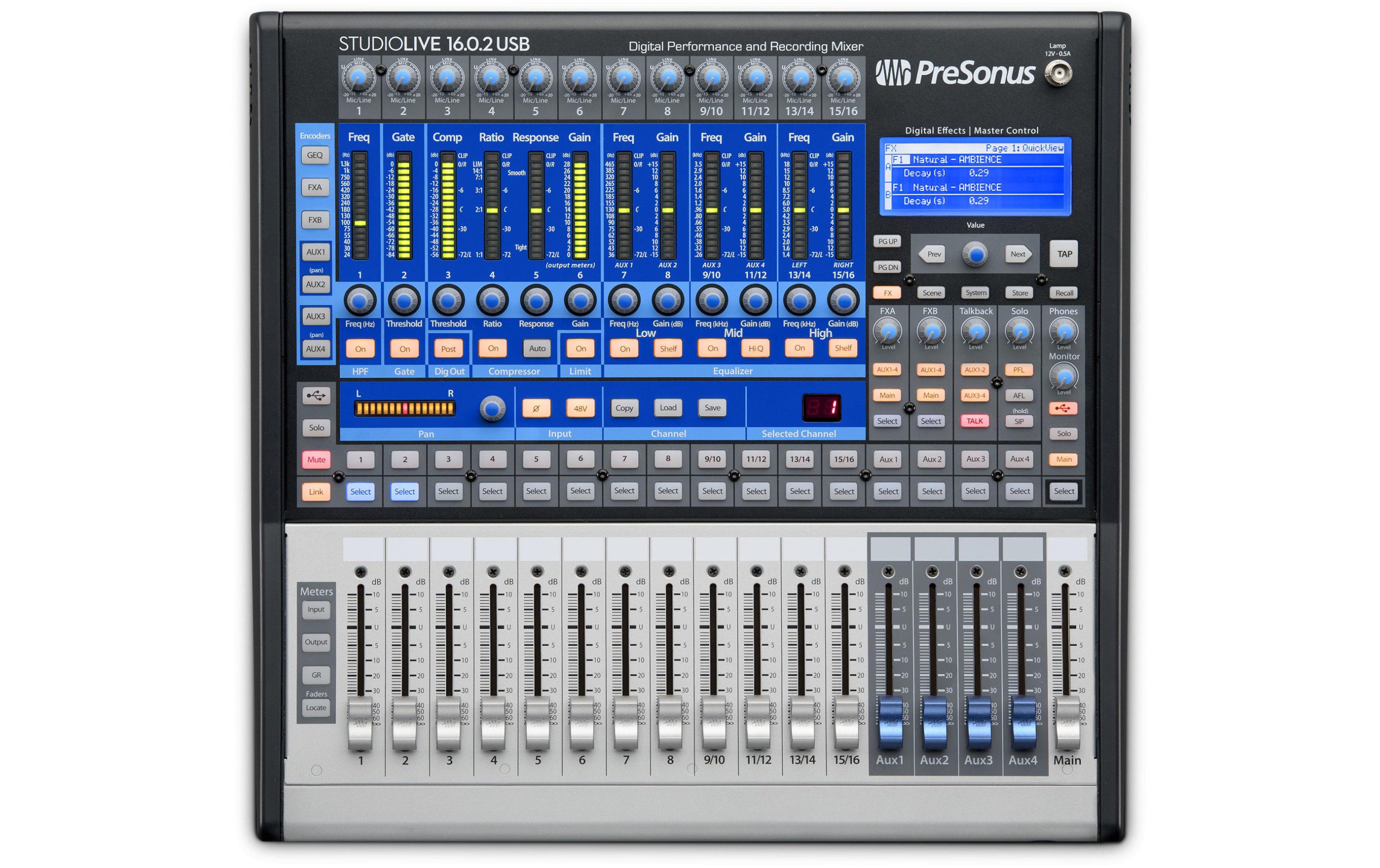 Presonus Mischpult StudioLive 16.0.2 USB