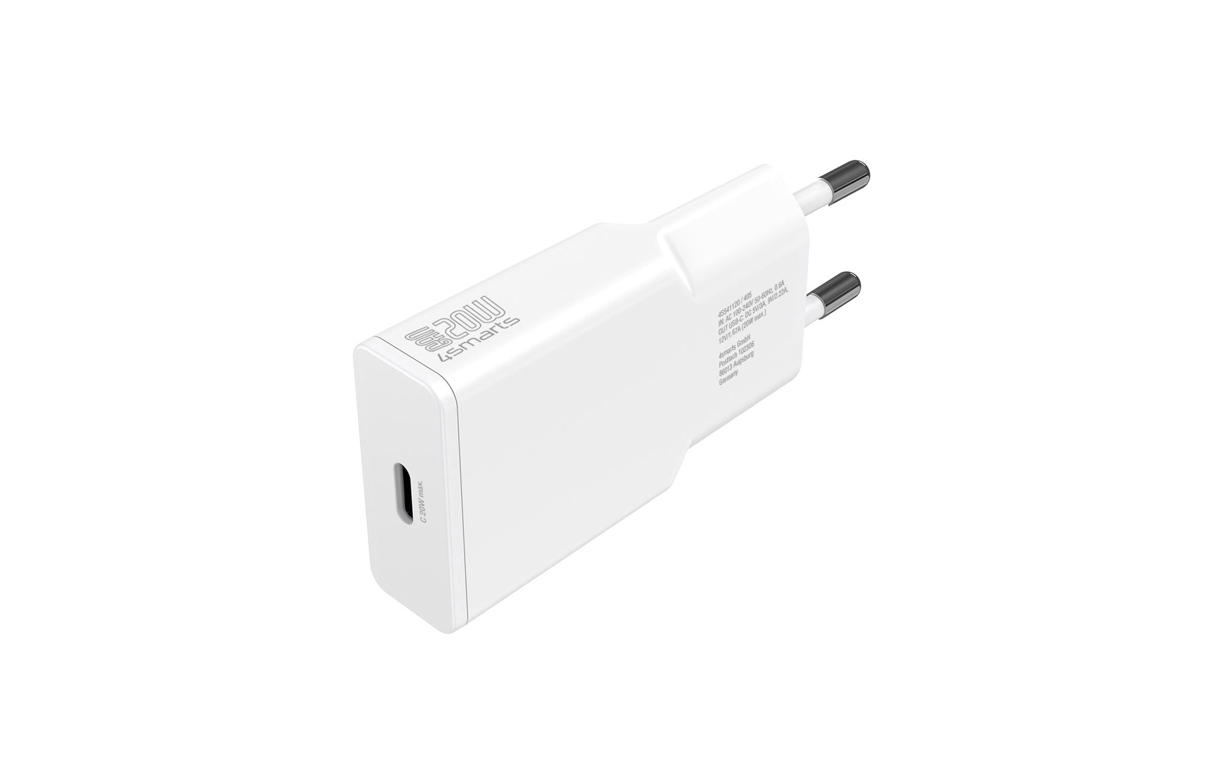 4smarts USB-Wandladegerät PDPlug Slim 20 W