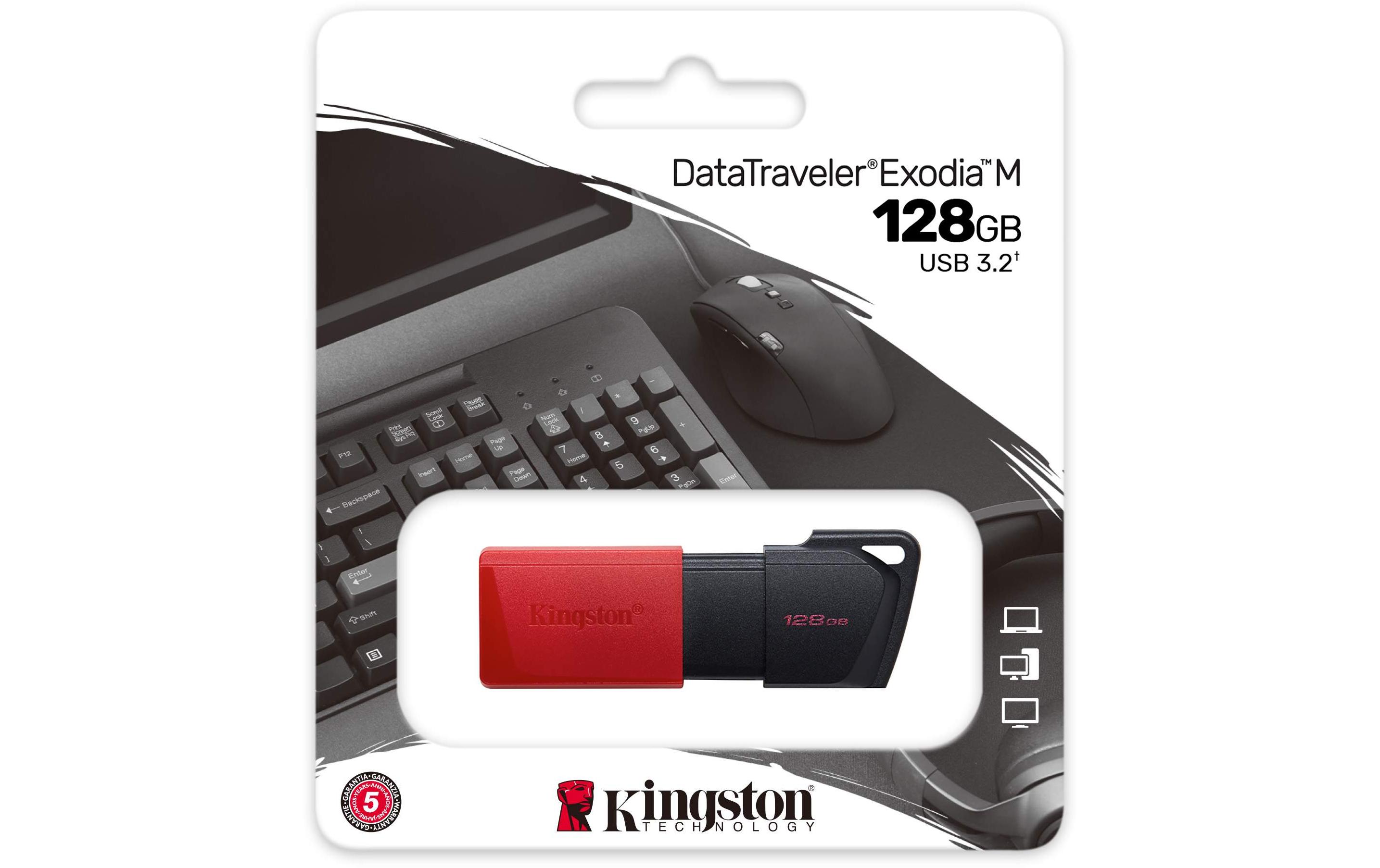 Kingston USB-Stick DataTraveler Exodia M 128 GB