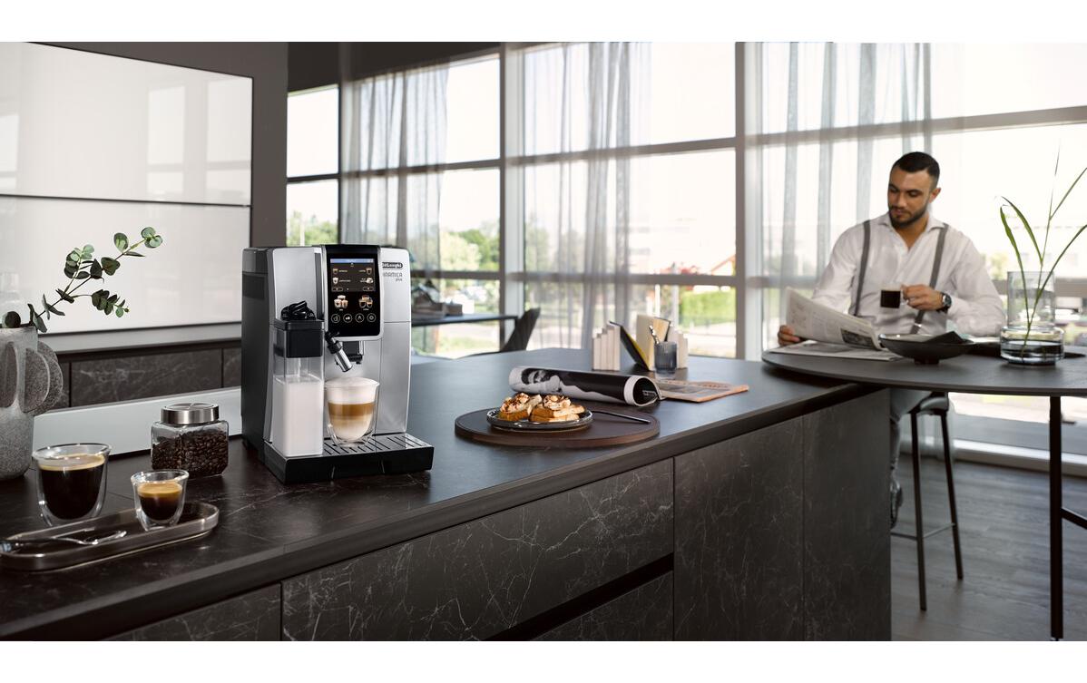 De'Longhi Kaffeevollautomat Dinamica Plus ECAM380.85 Taupe