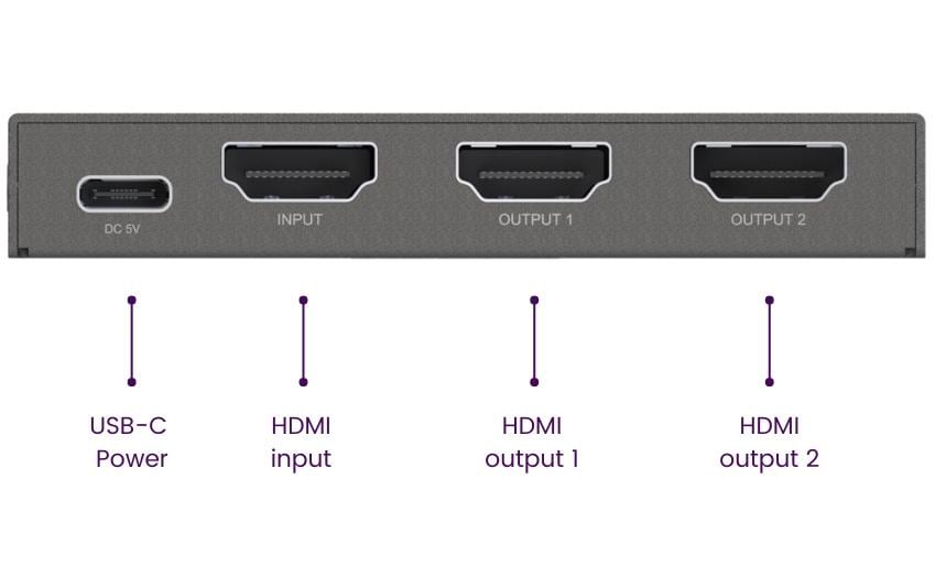 Marmitek Verteiler Split 712 UHD 4K HDMI