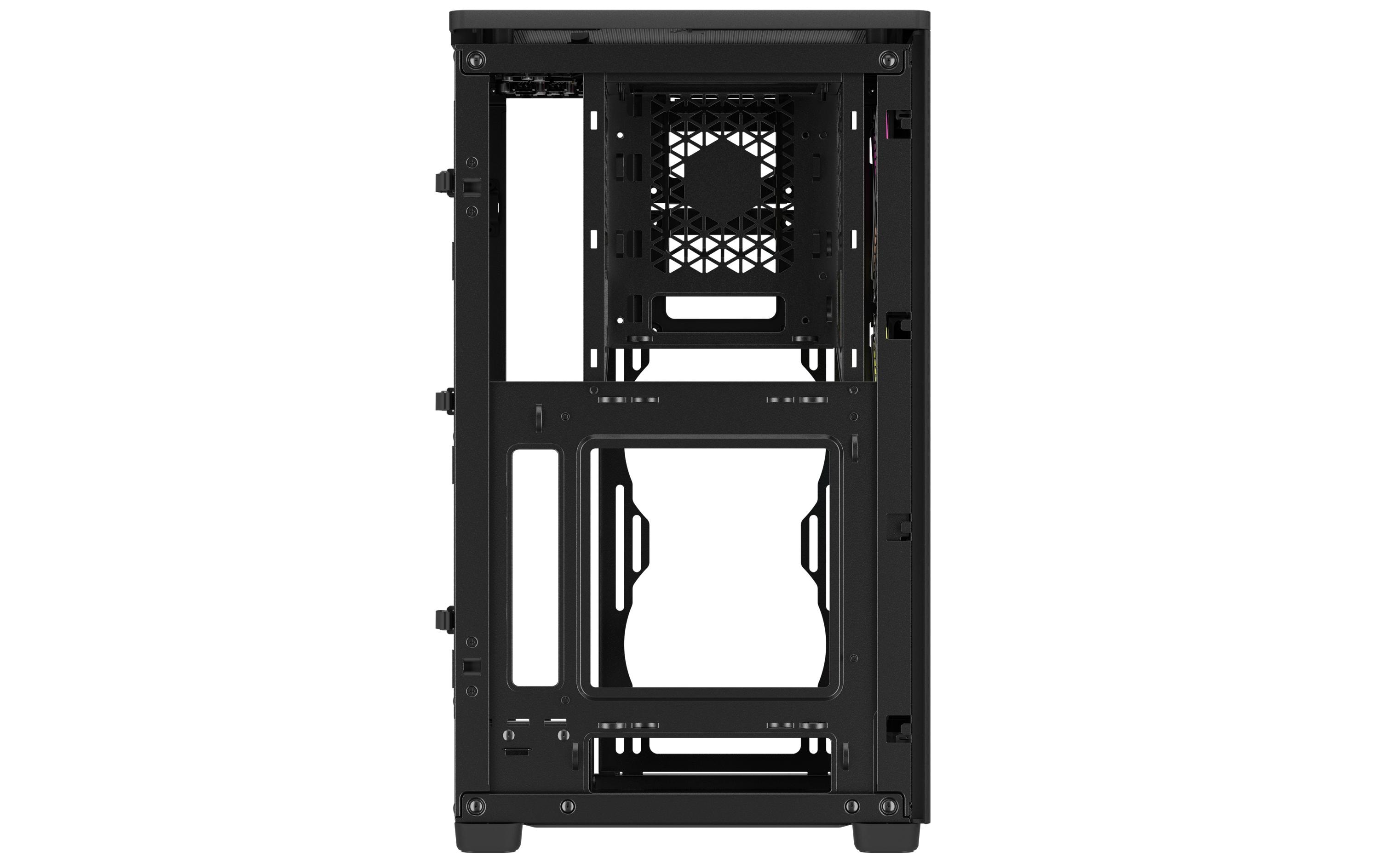 Corsair PC-Gehäuse iCUE 2000D RGB Airflow Schwarz