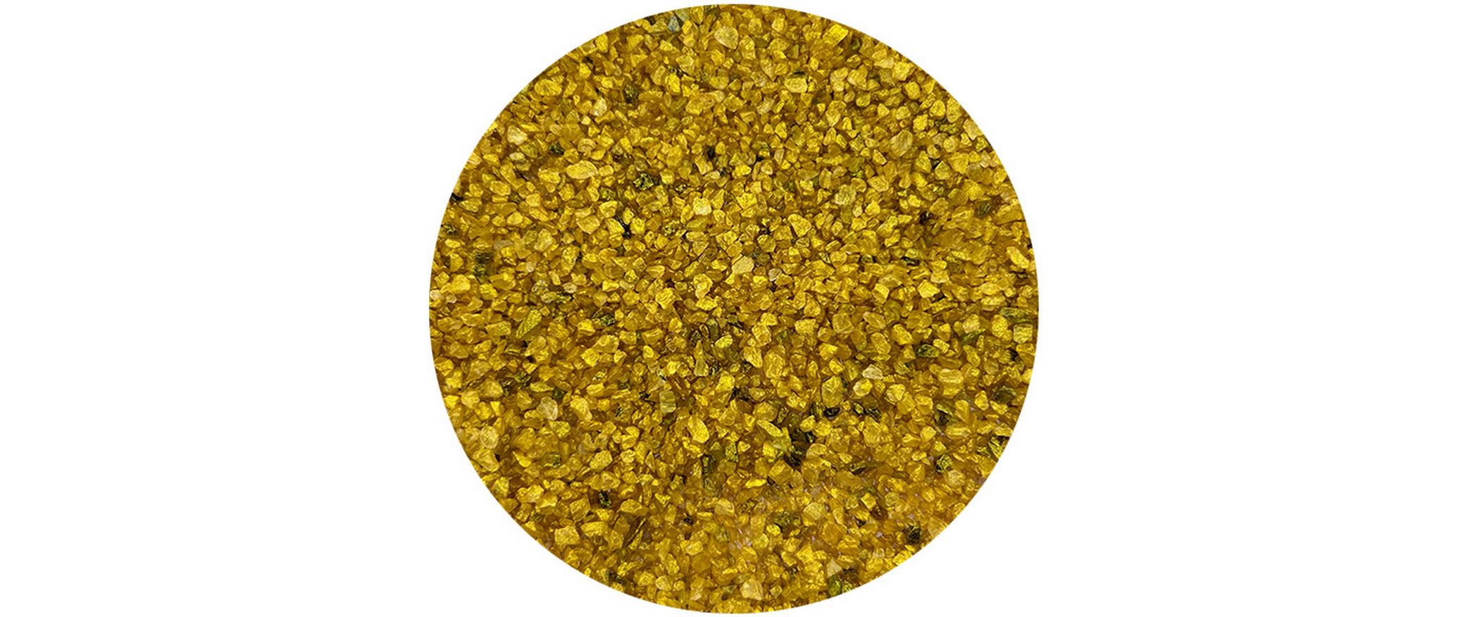 Jesmonite Glass Roxx 150g. Gold