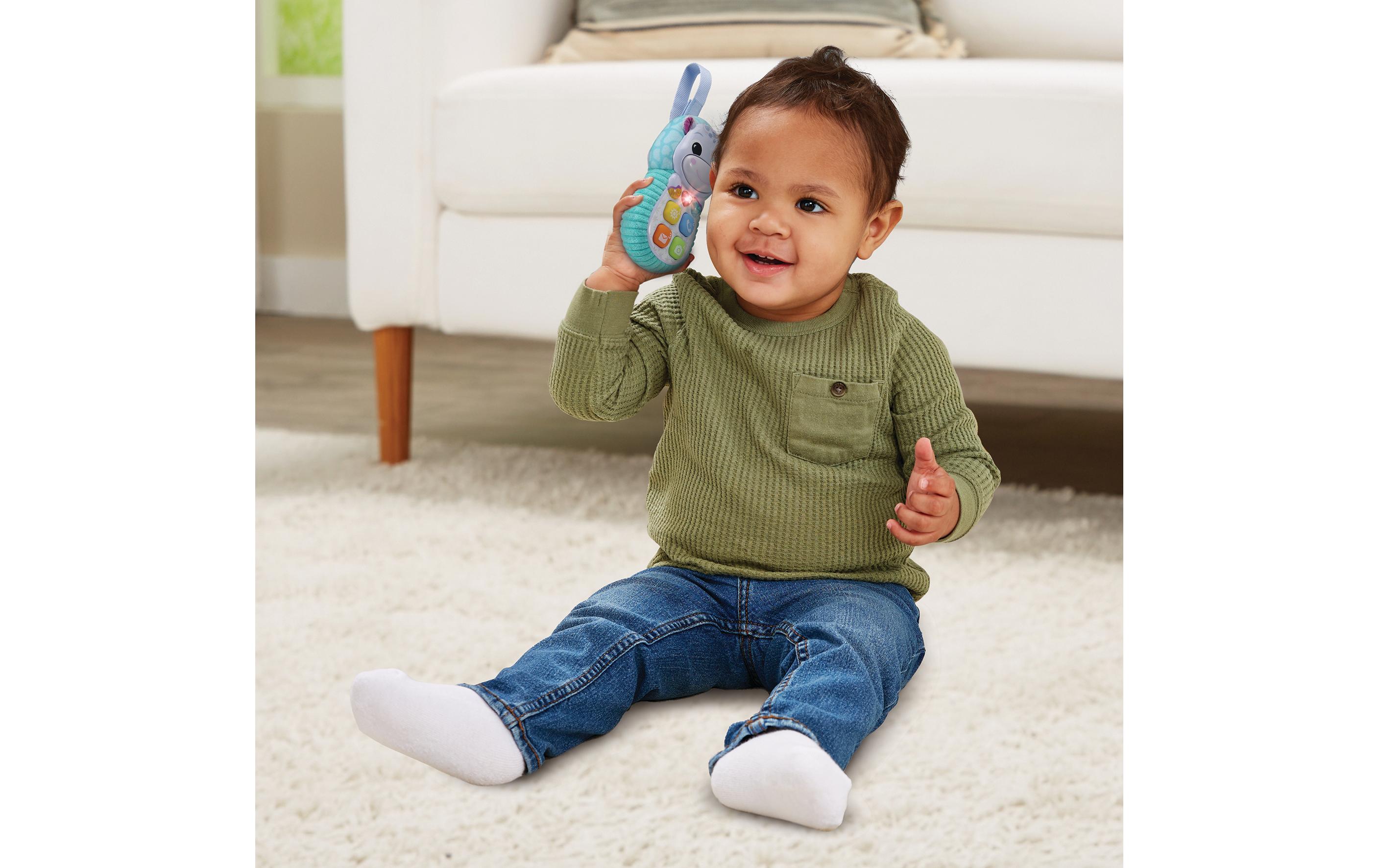 Vtech Beschäftigungsspielzeug Allô Bébé Toudoux bleu -FR-