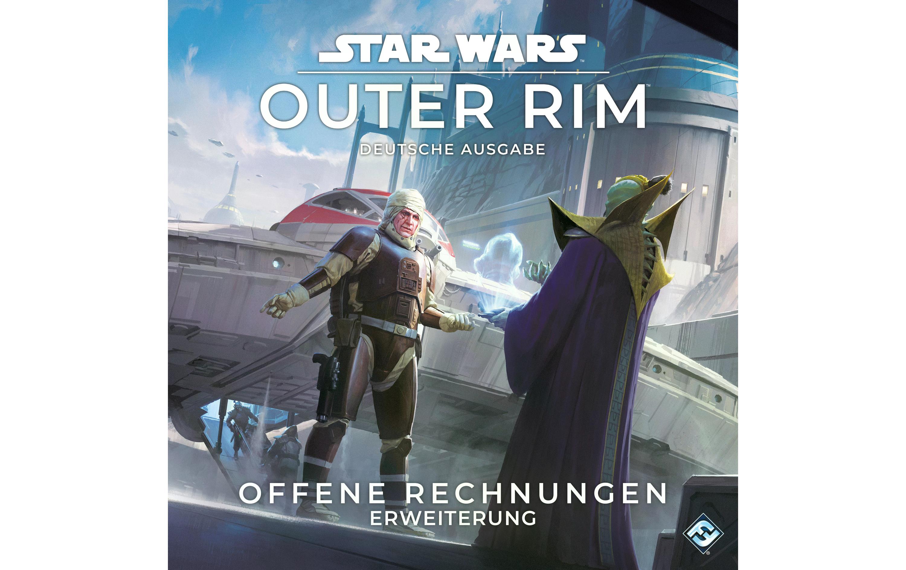 Fantasy Flight Games Kennerspiel Star Wars: Outer Rim – Offene Rechnungen -DE-