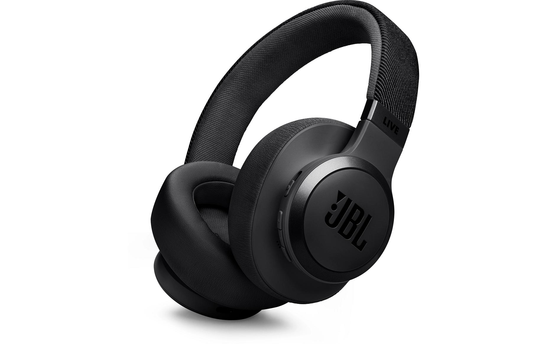 JBL Wireless On-Ear-Kopfhörer Live 770NC Schwarz