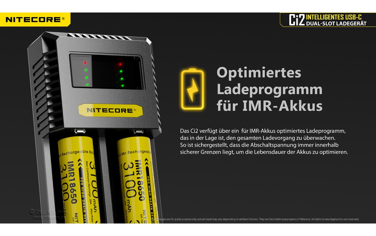 Nitecore Ladegerät Ci2 35000 mAh