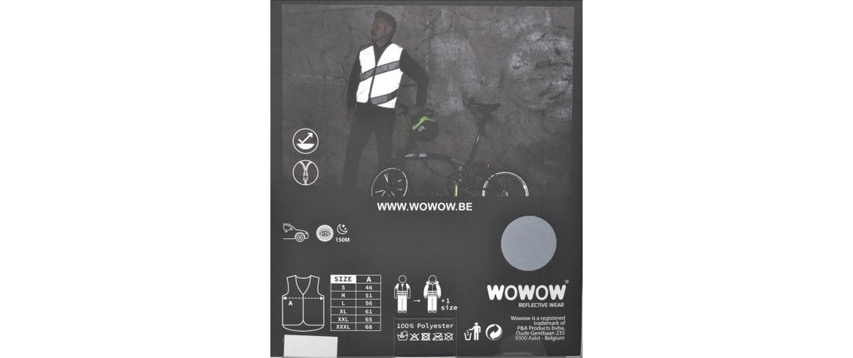 wowow Reflexweste Roadie, XL