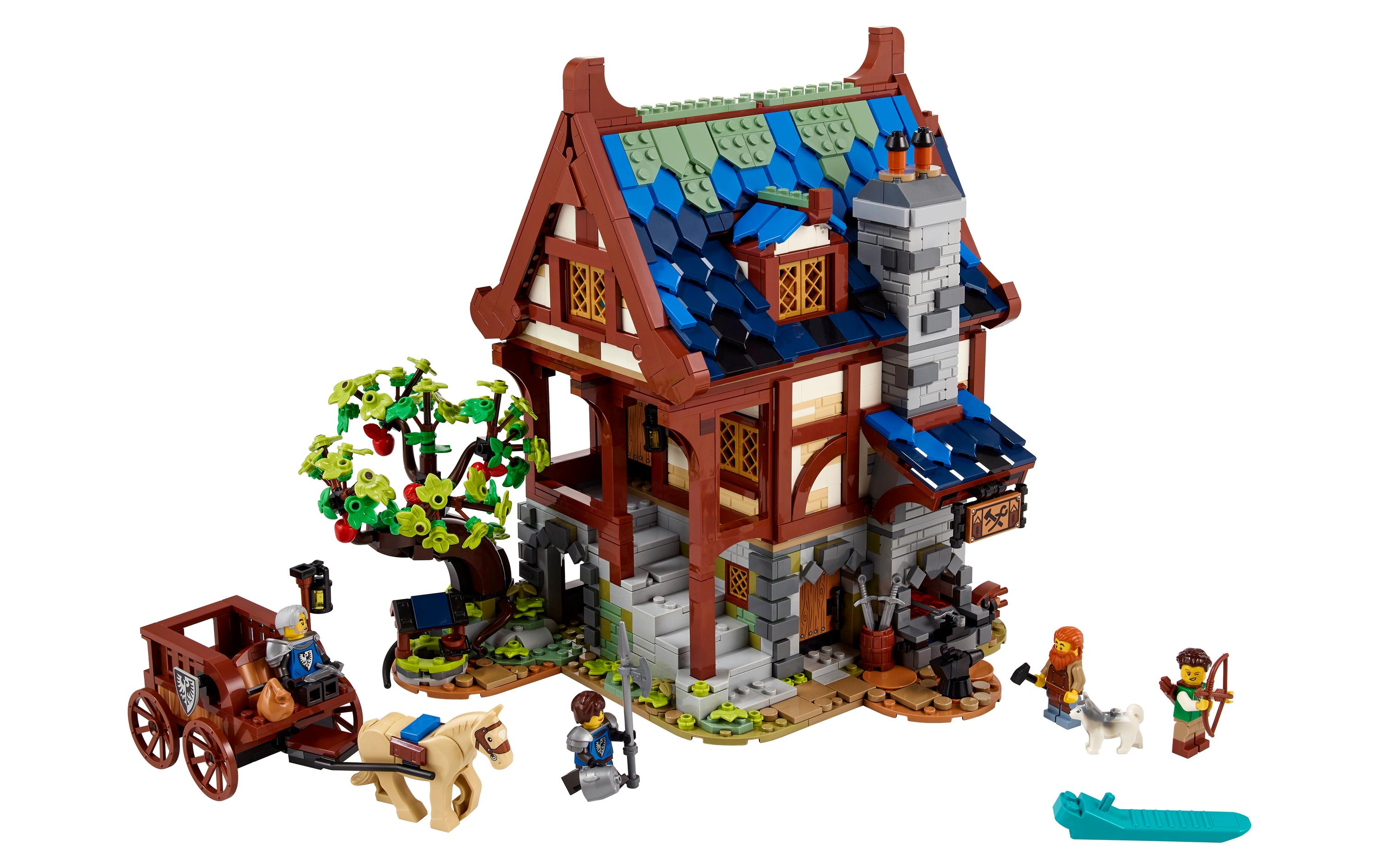 LEGO® Ideas Mittelalterliche Schmiede 21325