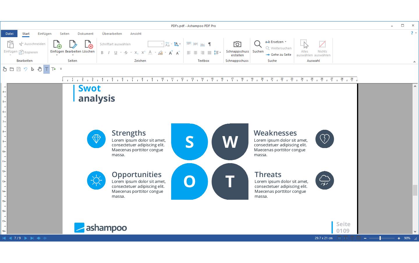 Ashampoo PDF Pro 4 ESD, Vollversion, 1 PC