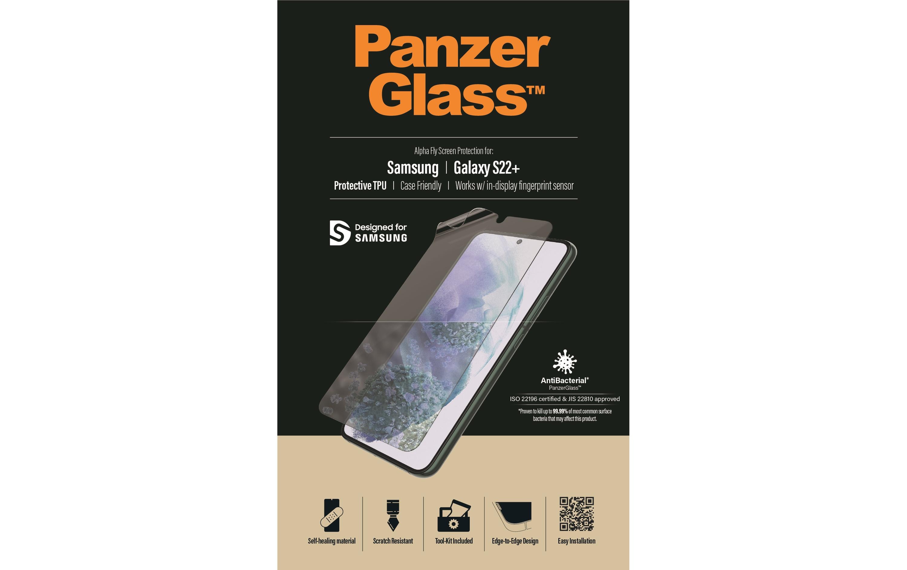 Panzerglass Displayschutz Case Friendly TPU Galaxy S22+