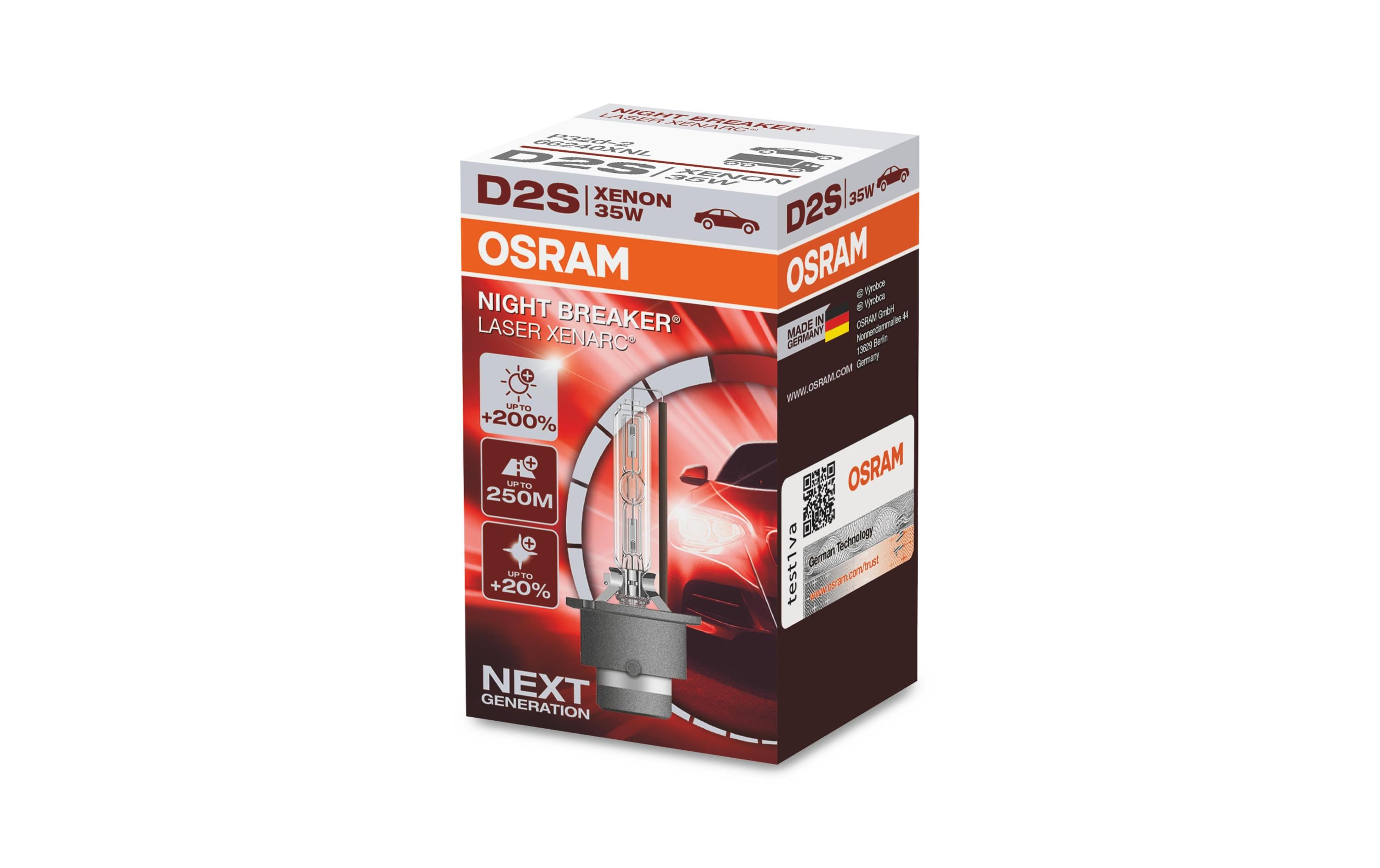 OSRAM D2S XENARC NIGHT BREAKER LASER PKW