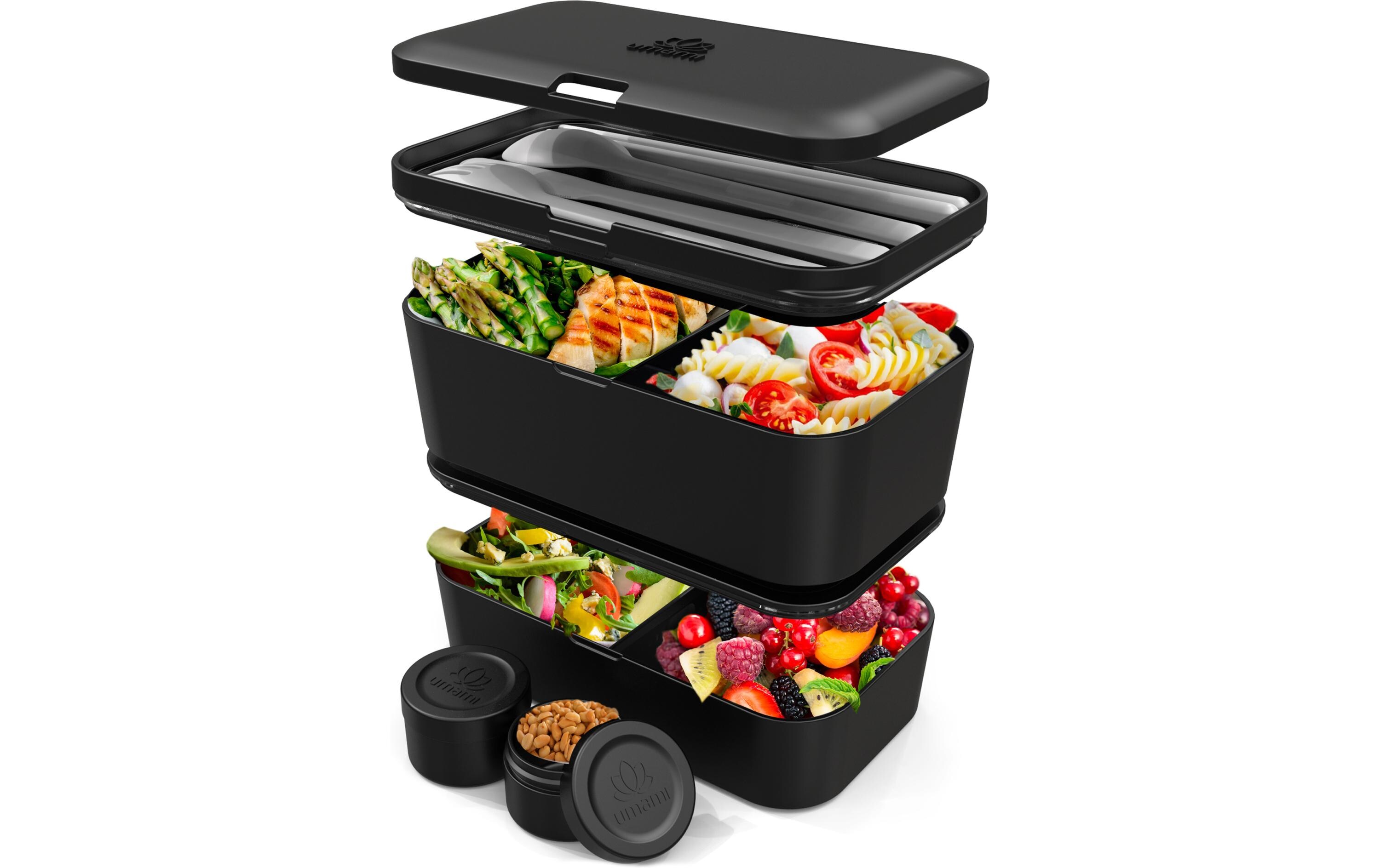 Umami Lunchbox Nestable L Onyx Black