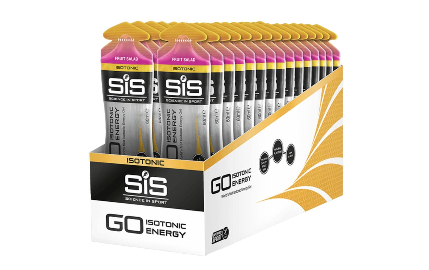 SIS - ScienceinSport Gel Isotonic Energy Fruit Mix