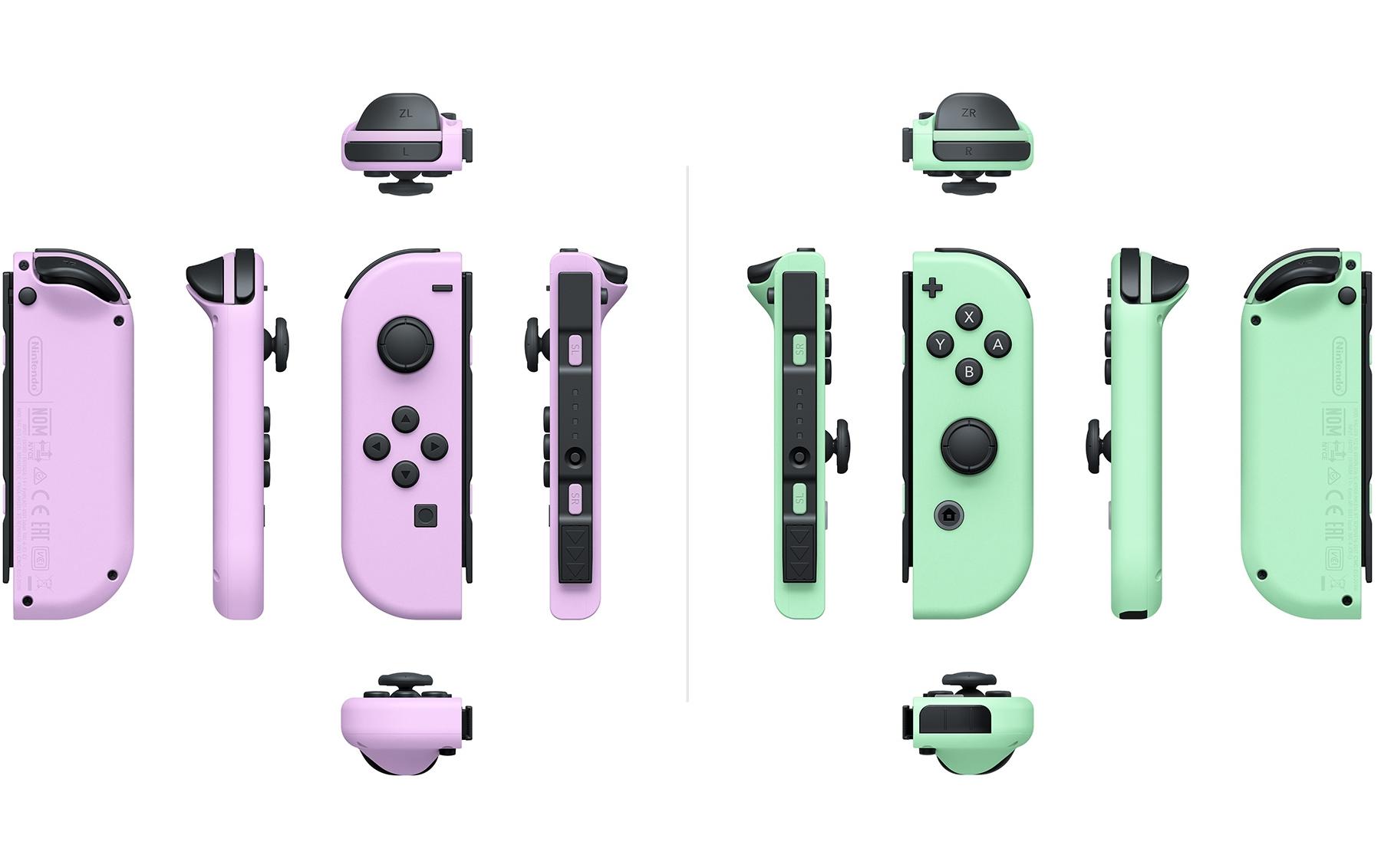 Nintendo Switch Controller Joy-Con Set Pastell-Lila/Grün