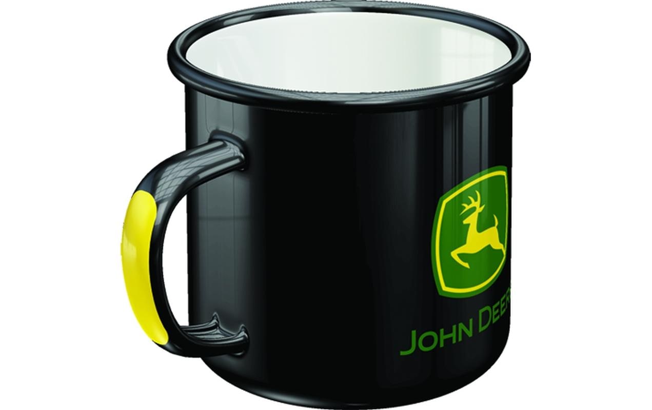 Nostalgic Art Universaltasse John Deere 360 ml, 1 Stück, Schwarz