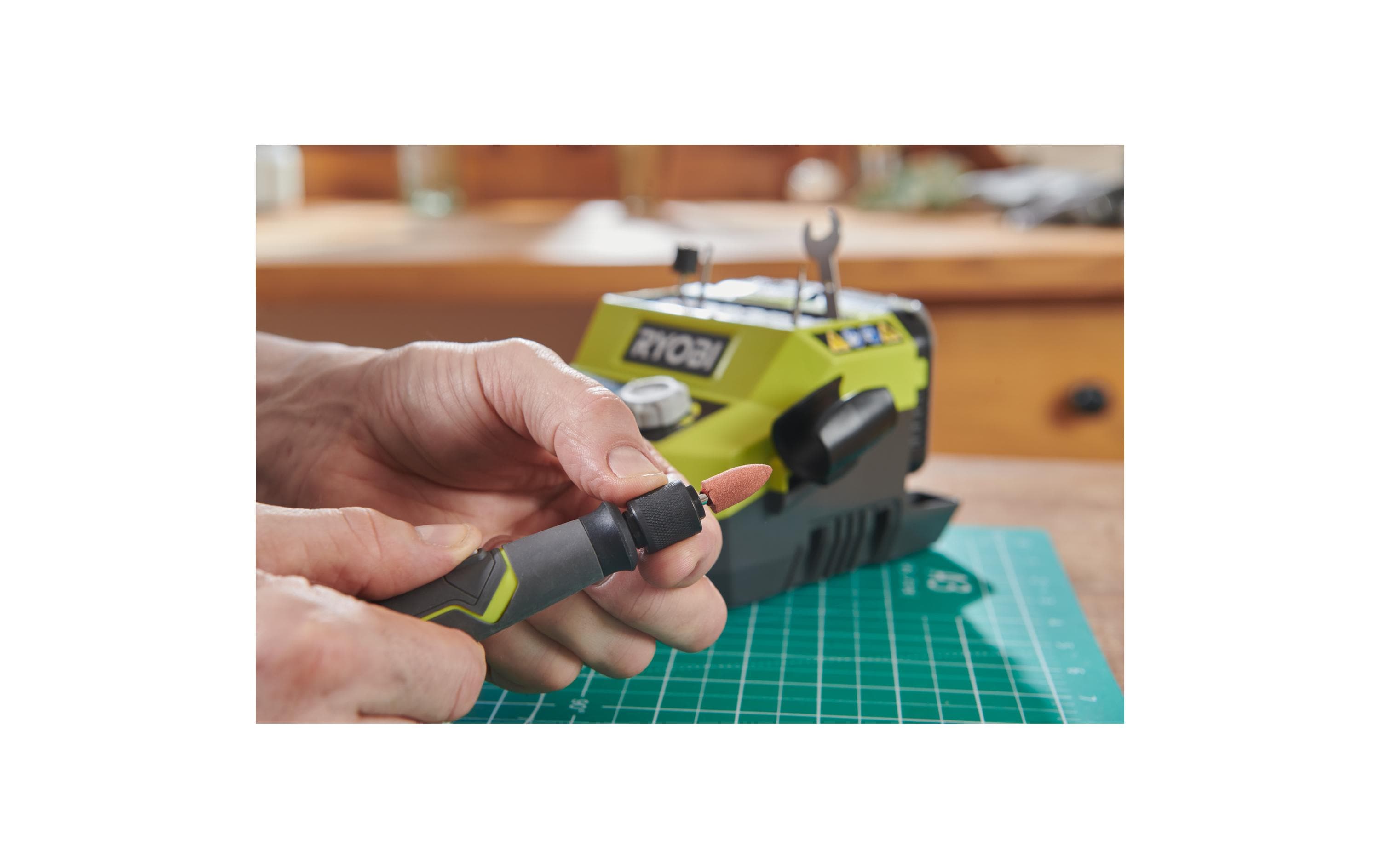 RYOBI Akku-Rotationswerkzeug RRTS18-0A35, 18 V, Solo